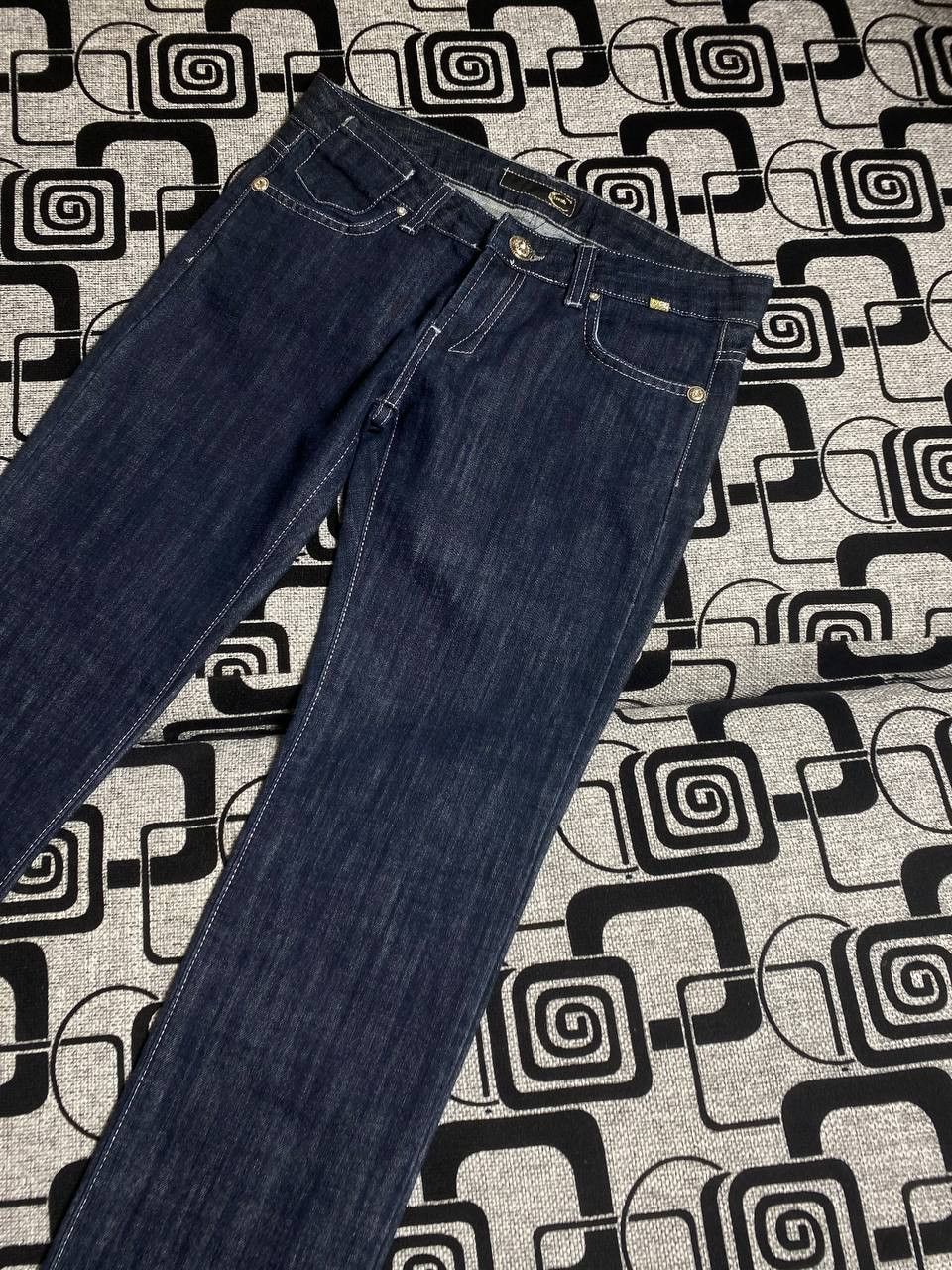 Vintage Crazy Crash Dirty Baggy Faded Jean Japan Avant Garde Style Size US 30 / EU 46 - 18 Thumbnail