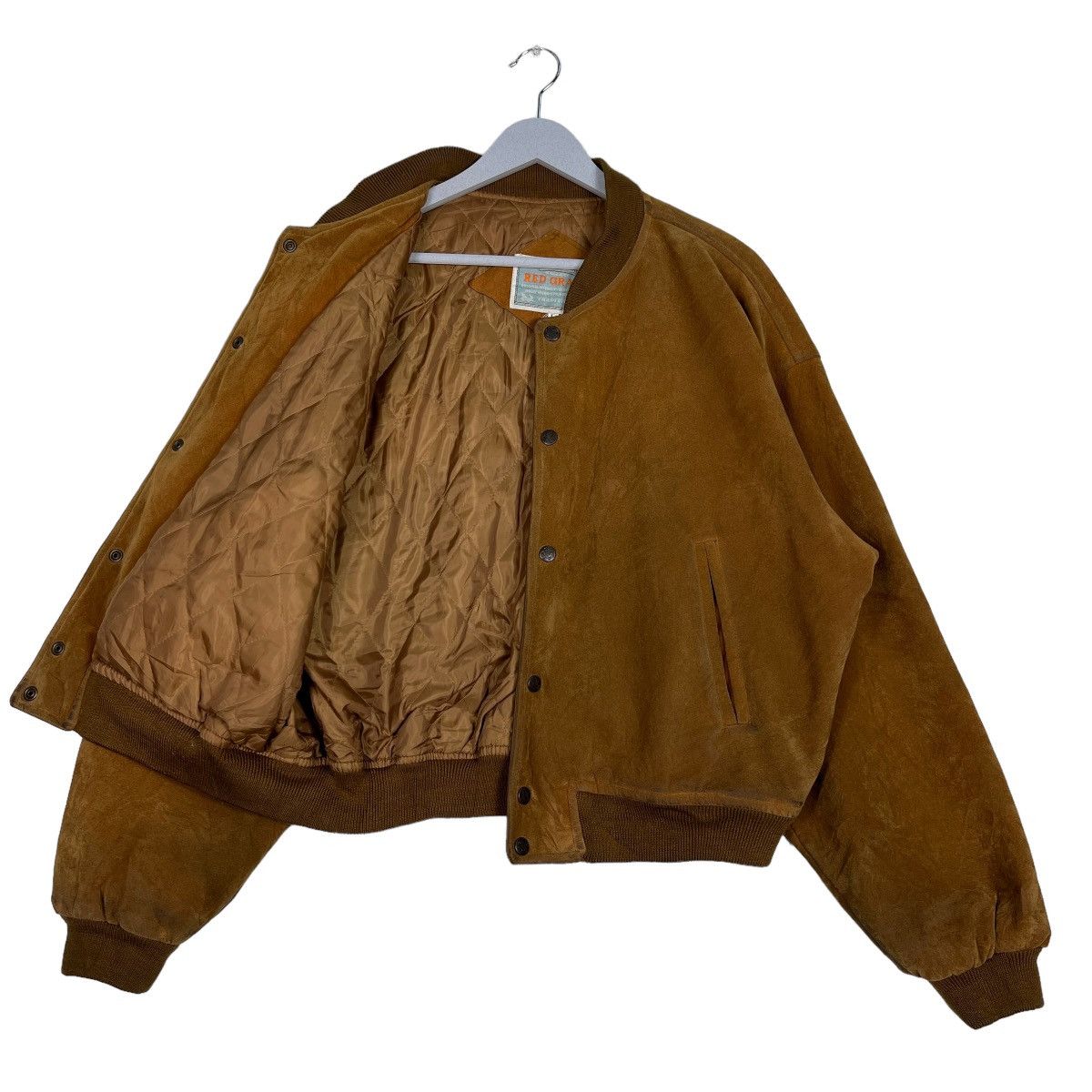 Japanese Brand 🔥 VINTAGE RED GRAPE AMBITIOUS VELVET BOMBER JACKET Size US M / EU 48-50 / 2 - 9 Thumbnail