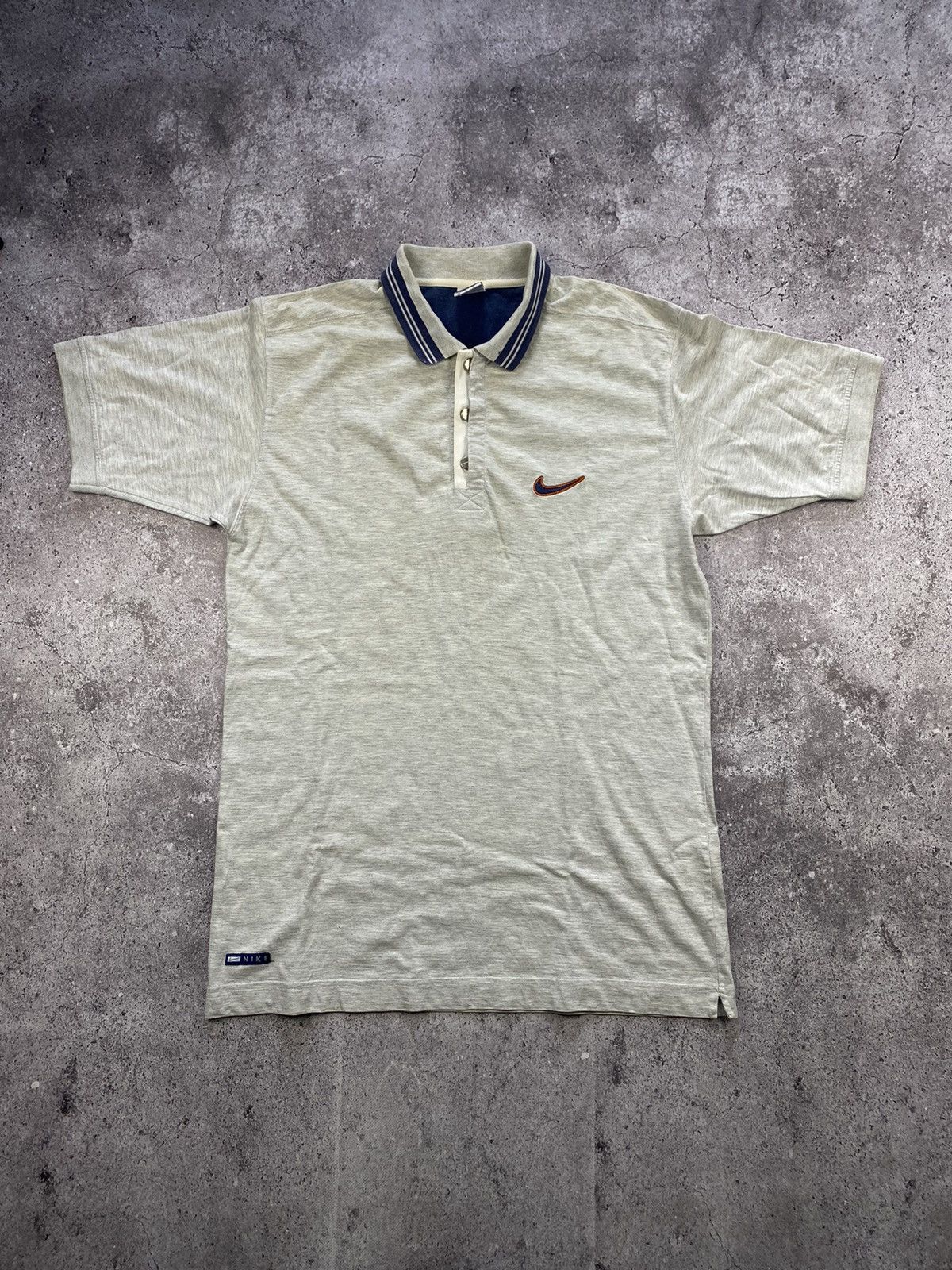 Nike × Vintage Vintage Nike 90’s polo plaid size L pocket logo rare Japan Size US L / EU 52-54 / 3 - 1 Thumbnail