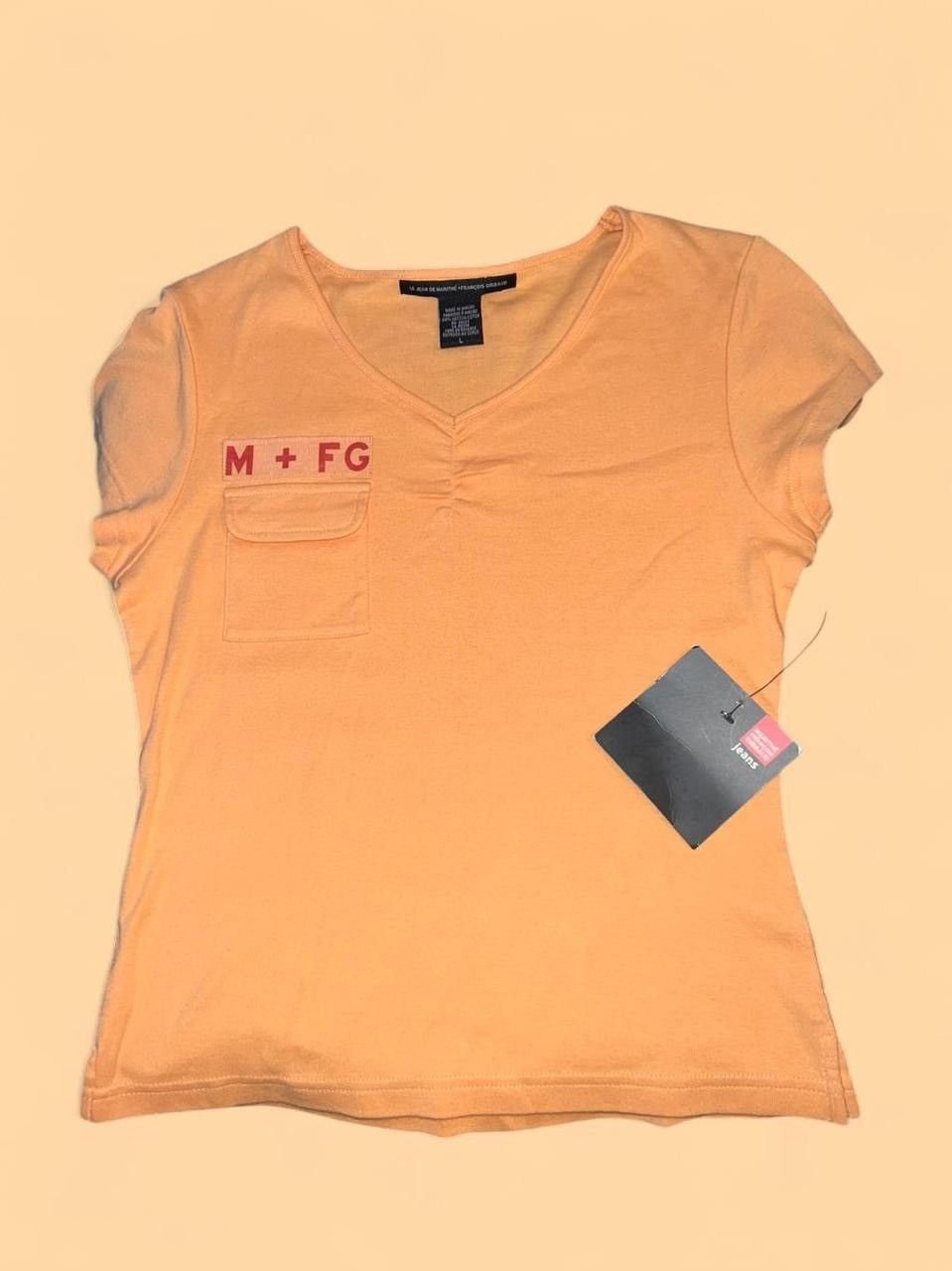 Marithe + Francois Girbaud Le Jean de Marithe + Francois Girbaud baby tee T shirt nwt Size M / US 6-8 / IT 42-44 - 3 Thumbnail