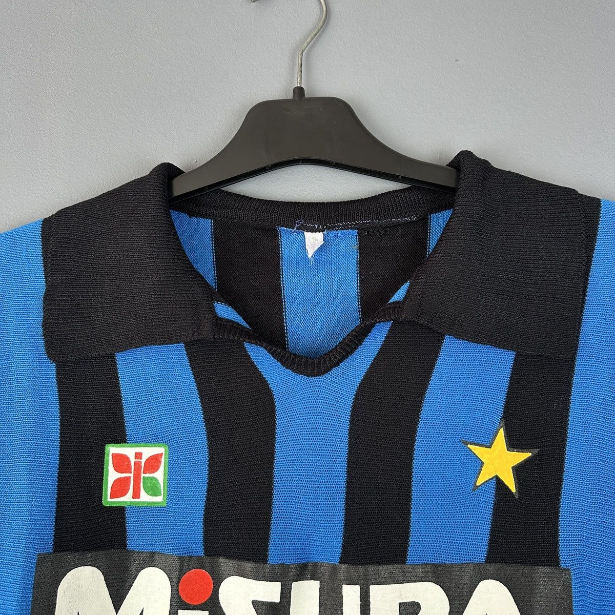 Vintage Vintage Inter Milan Rare Jersey Long Sleeve Mecsport Shirt Size US M / EU 48-50 / 2 - 11 Thumbnail