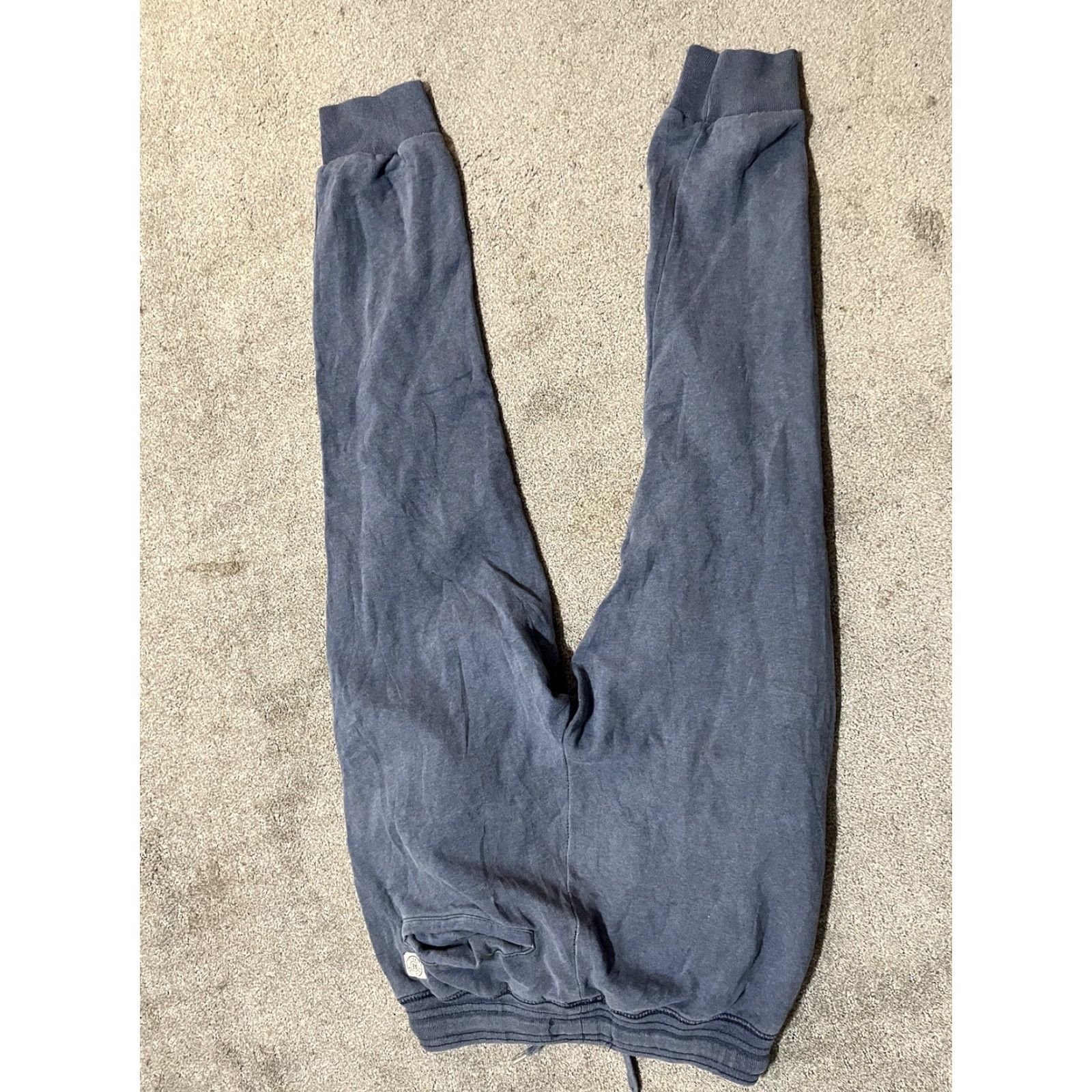 Vintage VINTAGE American Eagle Jogger Pants Men XS Blue Cotton Blend Activewear Casual Travel Size US 27 - 4 Thumbnail