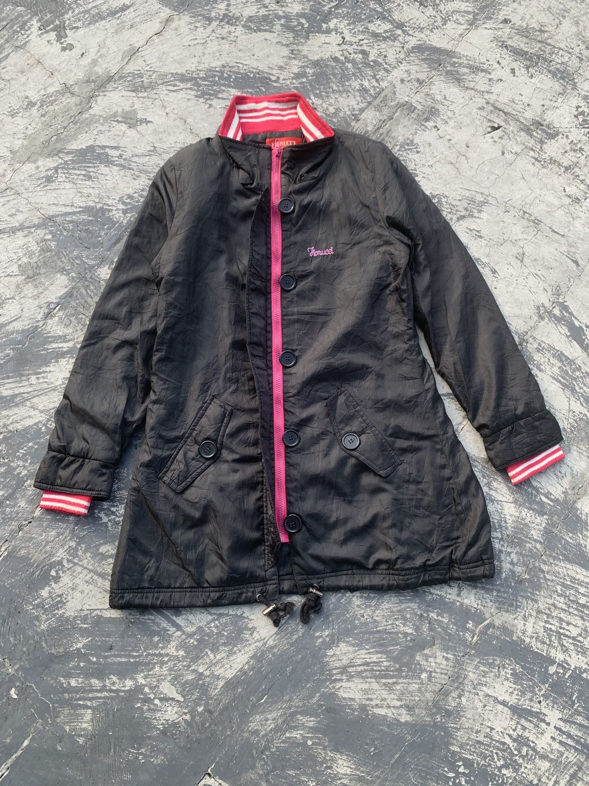 Fiorucci Vintage Fiorucci lightweight Double Collar jacket Size L / US 10 / IT 46 - 8 Thumbnail