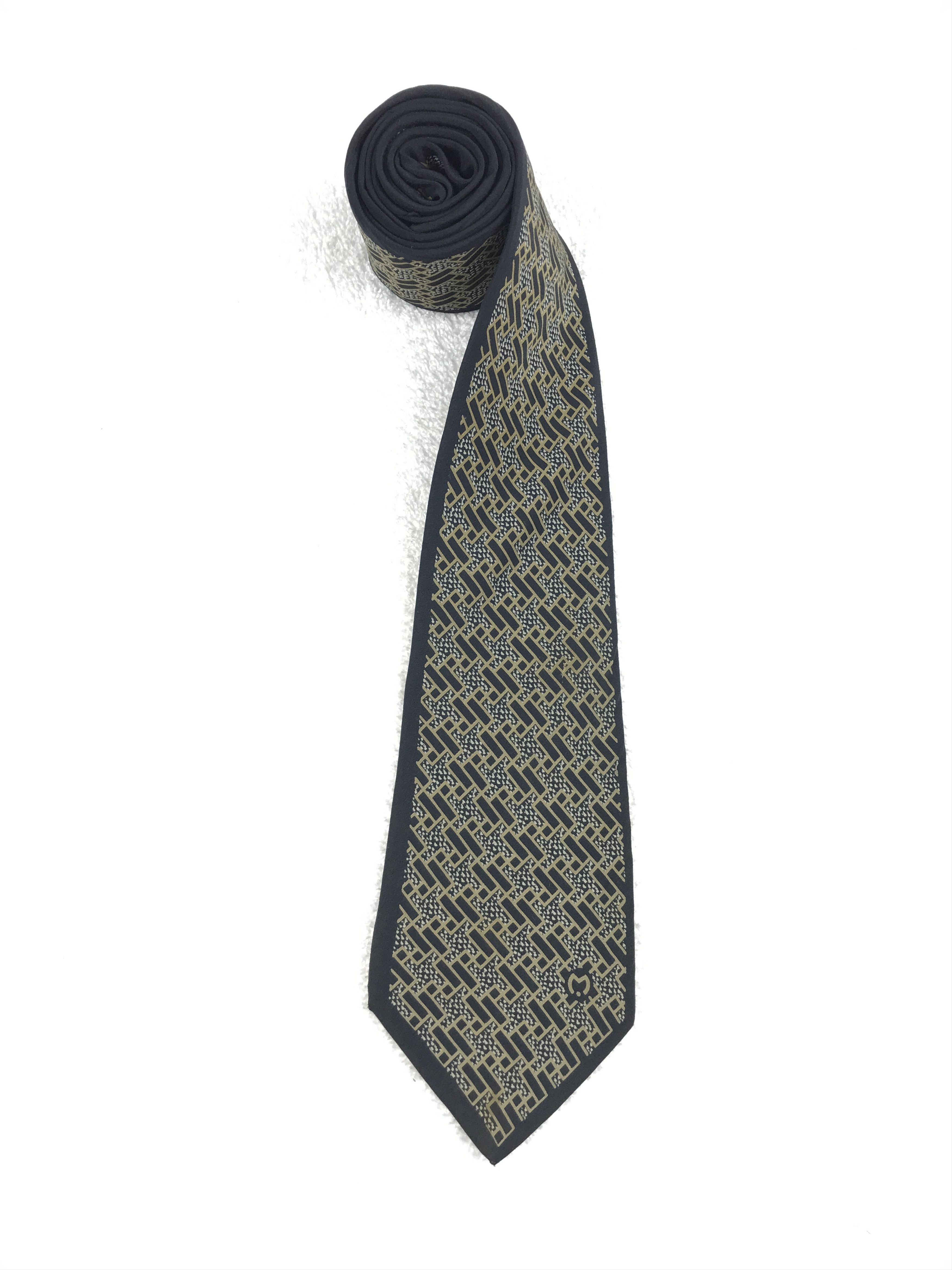 Mila Schon × Vintage Vintage Mila Schon Silk Necktie Size ONE SIZE - 2 Thumbnail