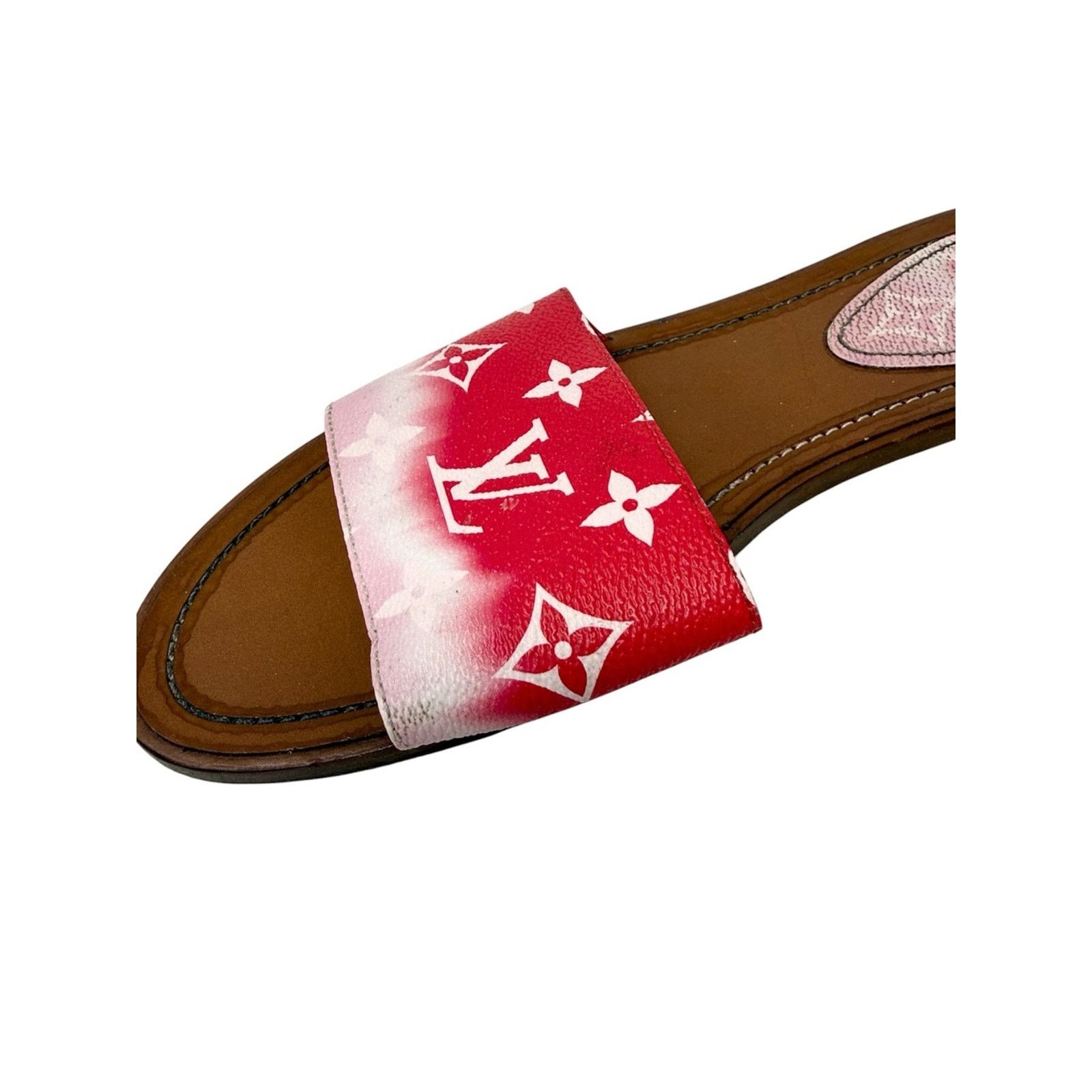 Louis Vuitton Louis Vuitton Escale Tie Dye Monogram Flat Mules Size 39 Size US 9 / IT 39 - 8 Thumbnail
