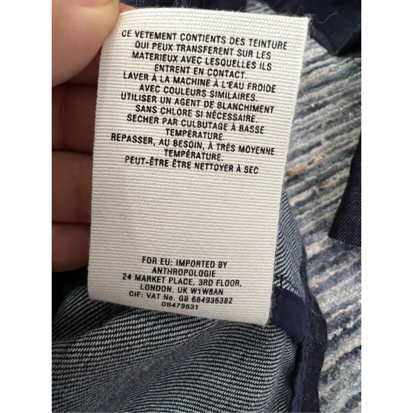 Anthropologie Anthropologie Pilcro and the Letterpress NWT Women’s Blue De Size M / US 6-8 / IT 42-44 - 7 Thumbnail