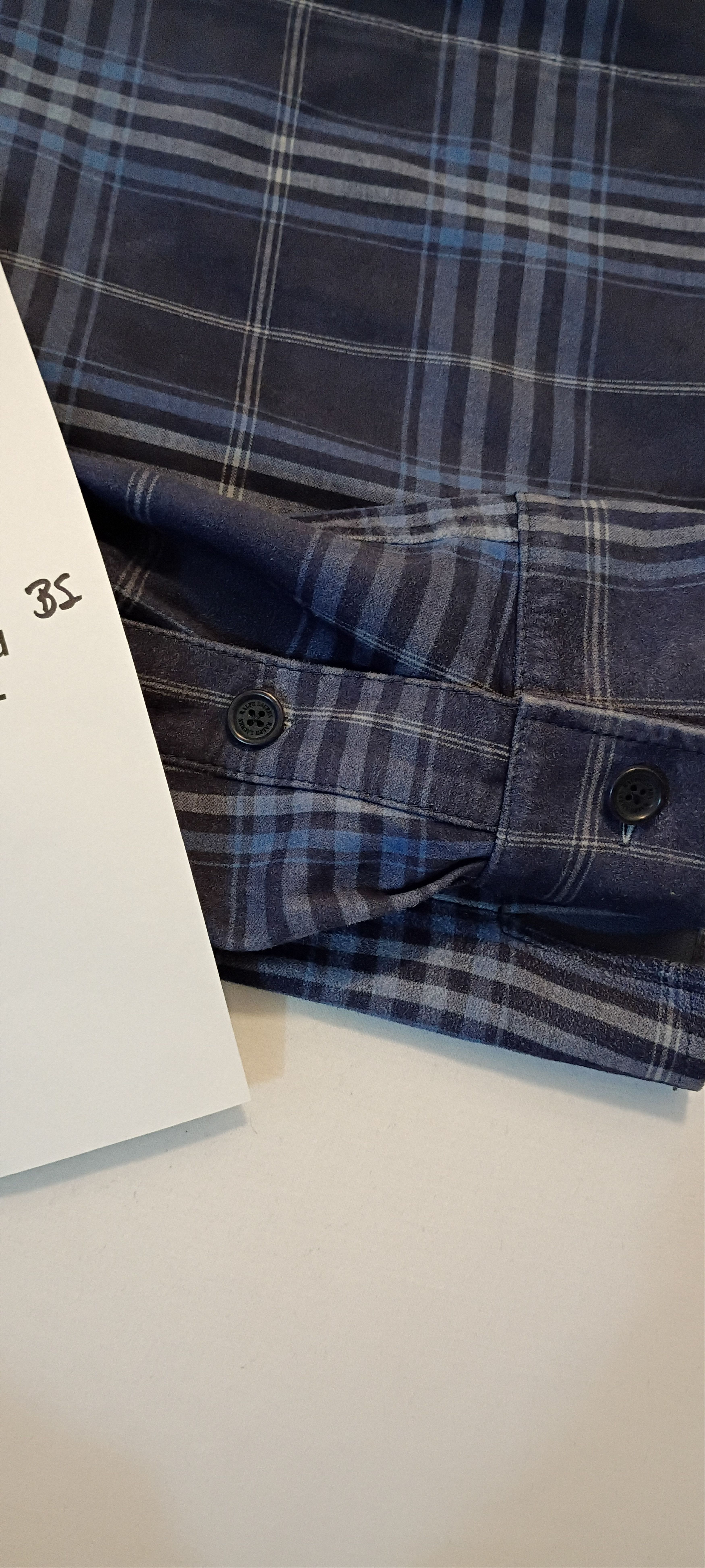 Ralph Lauren Purple Label Ralph Lauren Purple Label "Barron" Plaid Suede Overshirt Size US L / EU 52-54 / 3 - 18 Thumbnail