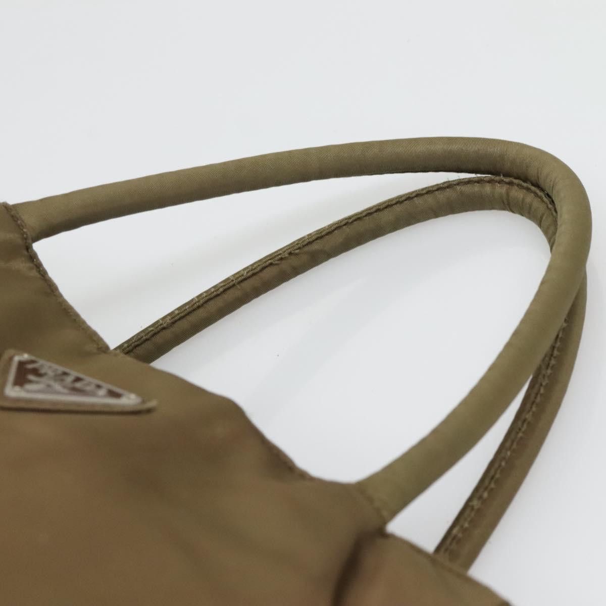 Prada PRADA Hand Bag Nylon Khaki Size ONE SIZE - 8 Thumbnail