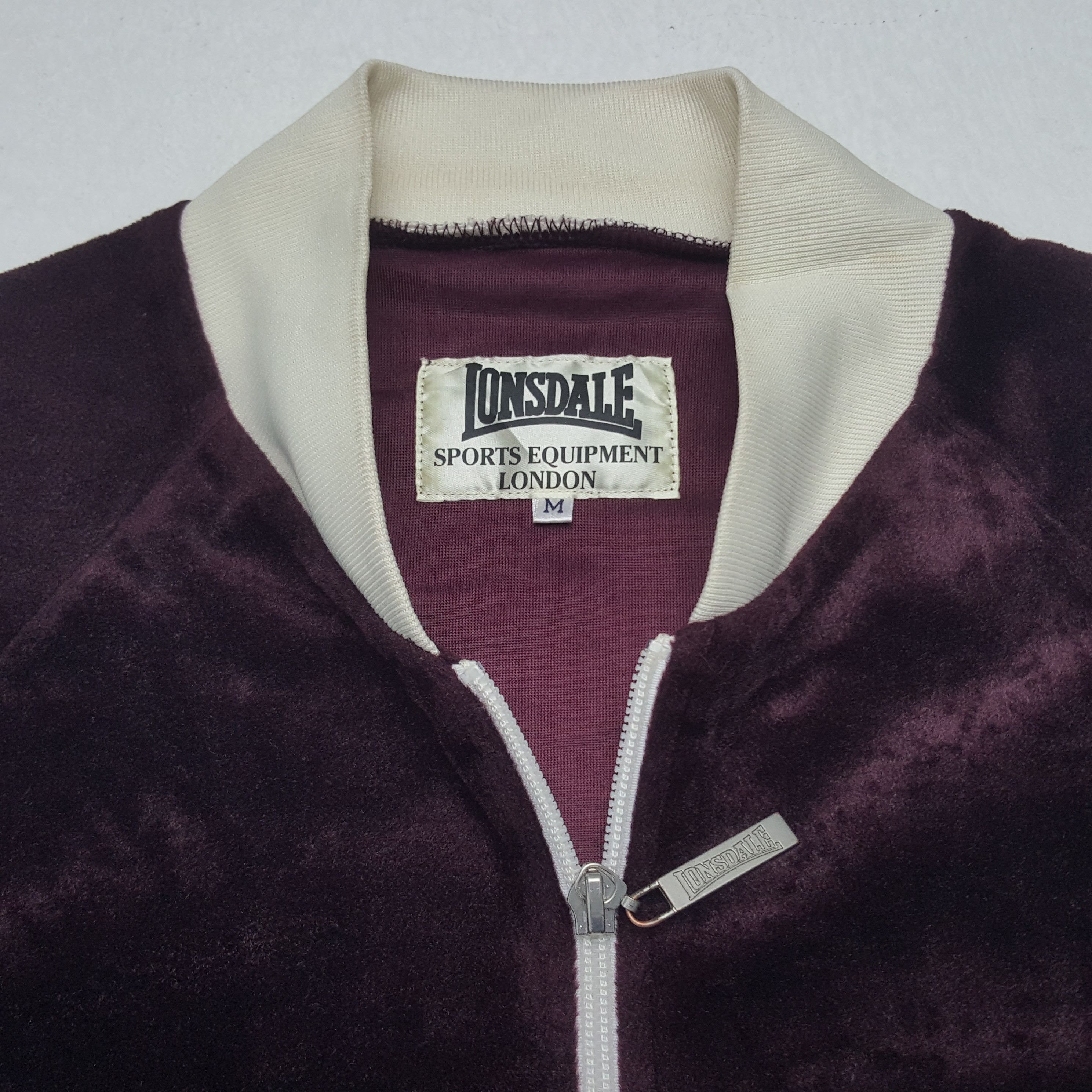 Lonsdale × Vintage Vintage Lonsdale London Fashion Zipper Sweater Size US M / EU 48-50 / 2 - 4 Thumbnail
