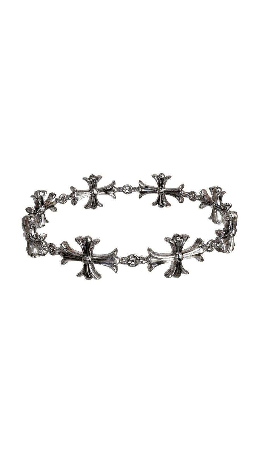 Japanese Brand × Sterling Silver × Vintage Ghotic cross braclet 925 silver Size ONE SIZE - 1 Thumbnail