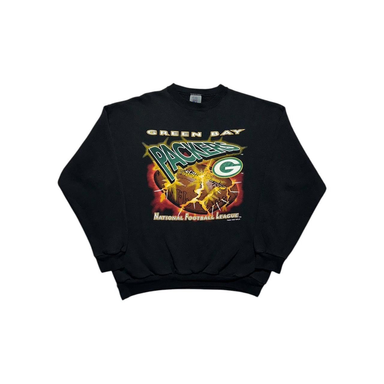 Logo 7 × Vintage Vintage Green Bay Packers Explosion Logo 7 Crewneck Size US XL / EU 56 / 4 - 1 Thumbnail