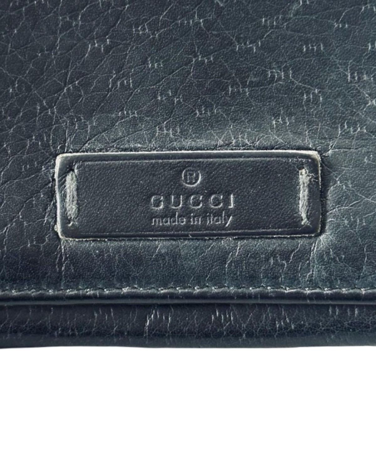 Gucci 🇮🇹MADE IN ITALY🇮🇹 GUCCI Leather Wallet Size ONE SIZE - 11 Thumbnail