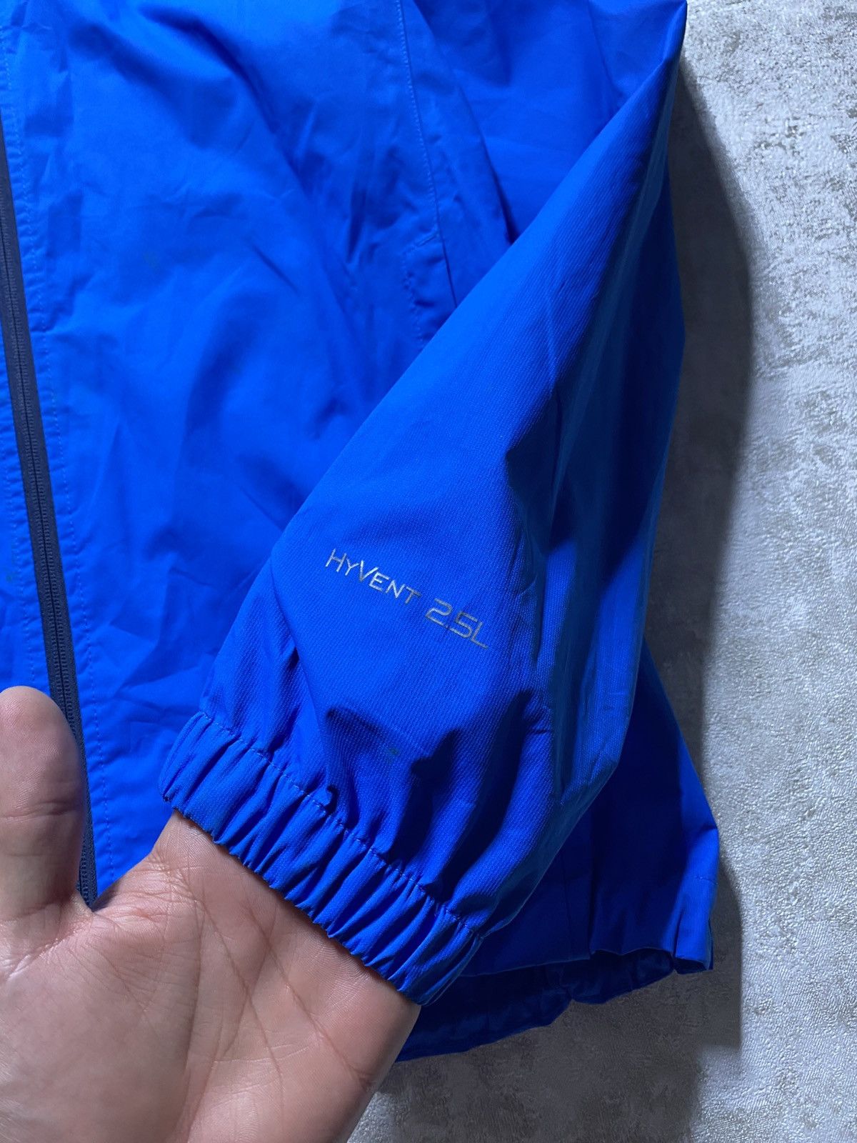 The North Face The North Face HyVent 2.5L Waterproof Rain Jacket Blue Size US L / EU 52-54 / 3 - 3 Thumbnail