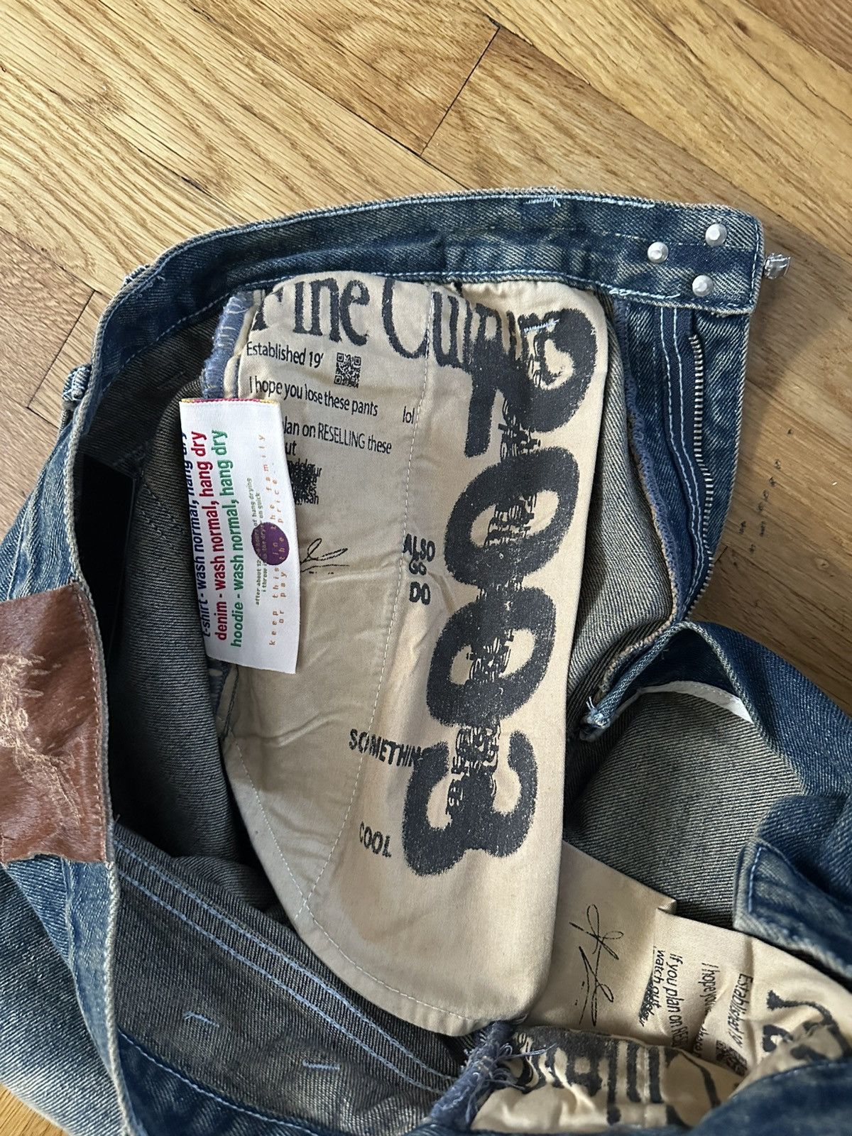 Other Fine Culture Daedric Denim Size US 30 / EU 46 - 5 Thumbnail