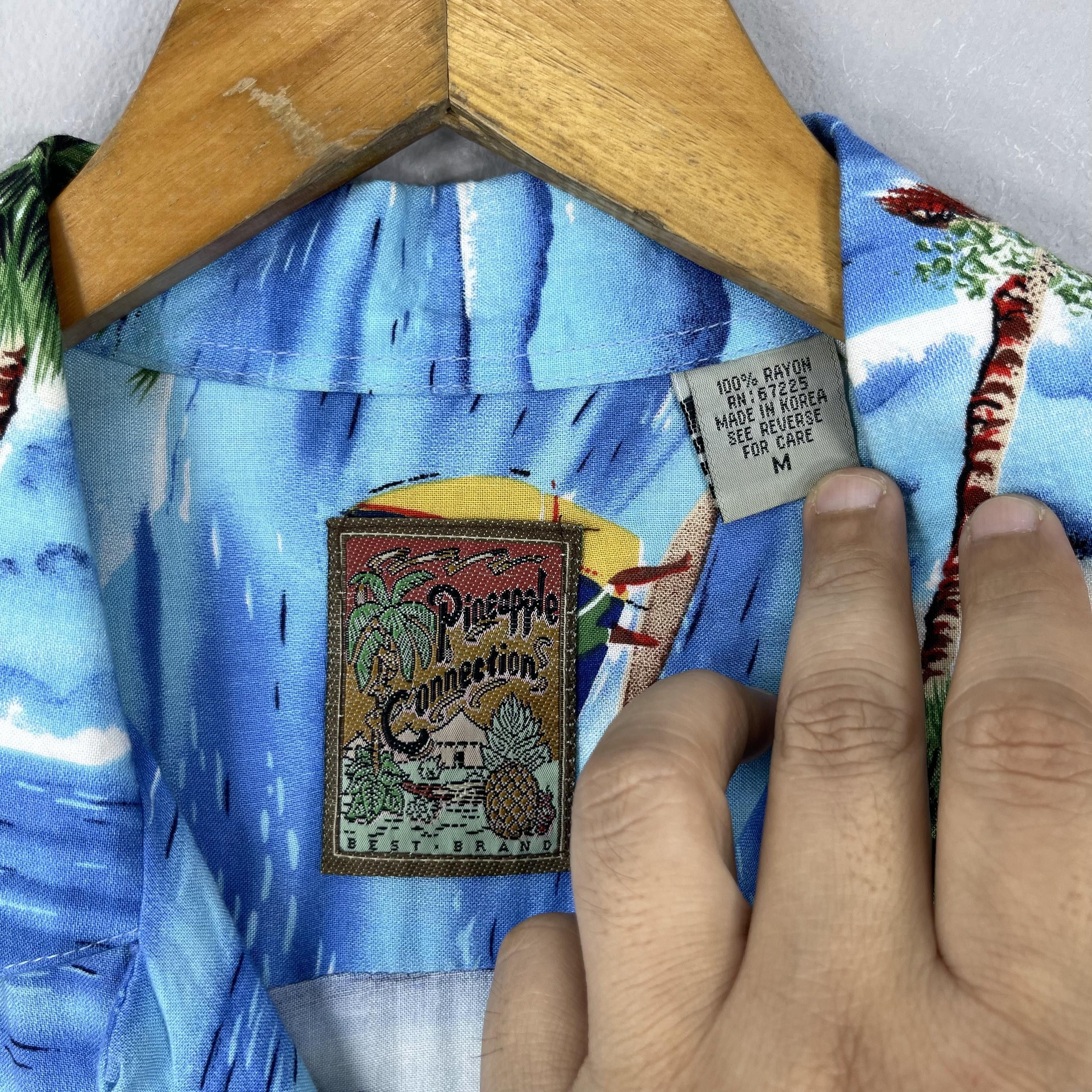 Vintage Vintage Island Beach Surfing Motive Hawaii Button Up Size US M / EU 48-50 / 2 - 6 Thumbnail