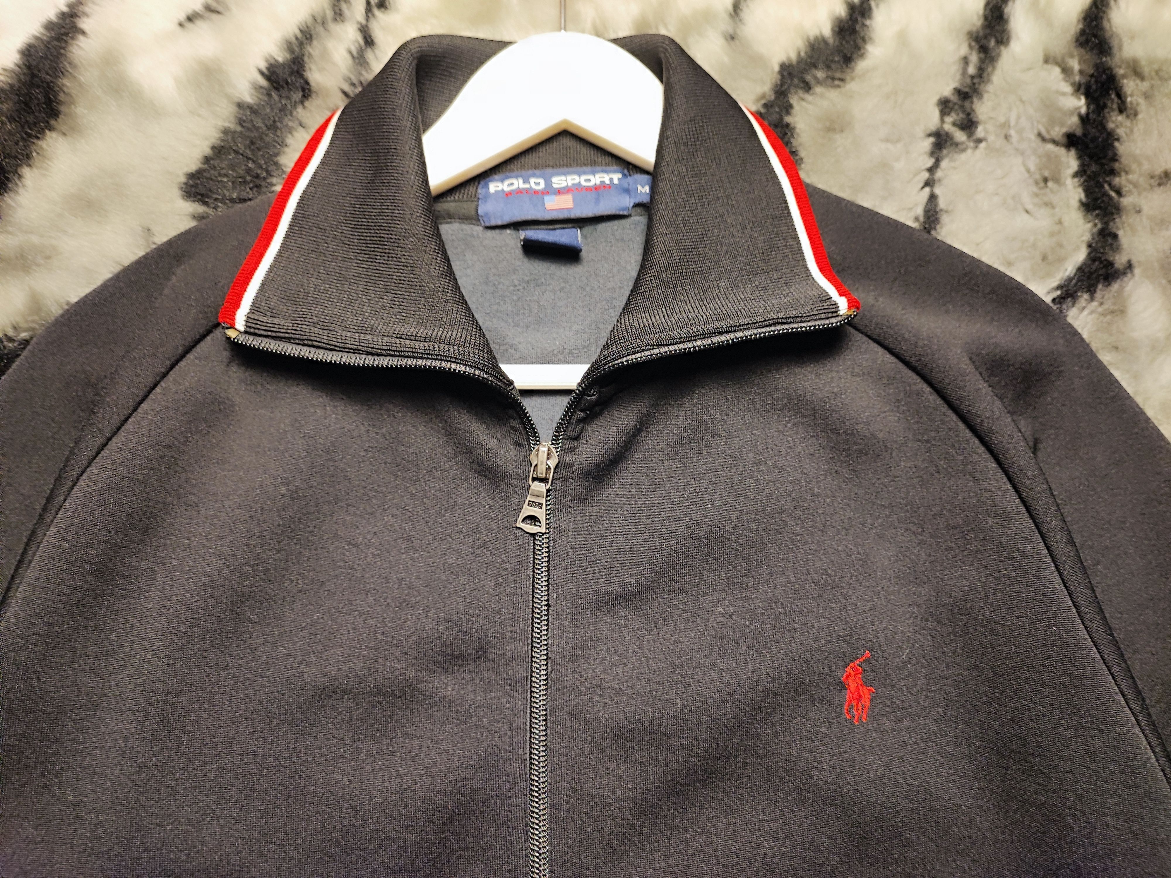 Polo Ralph Lauren Vintage 90s Polo Sport Ralph Lauren Track Jacket Pony Size M Size US L / EU 52-54 / 3 - 3 Thumbnail