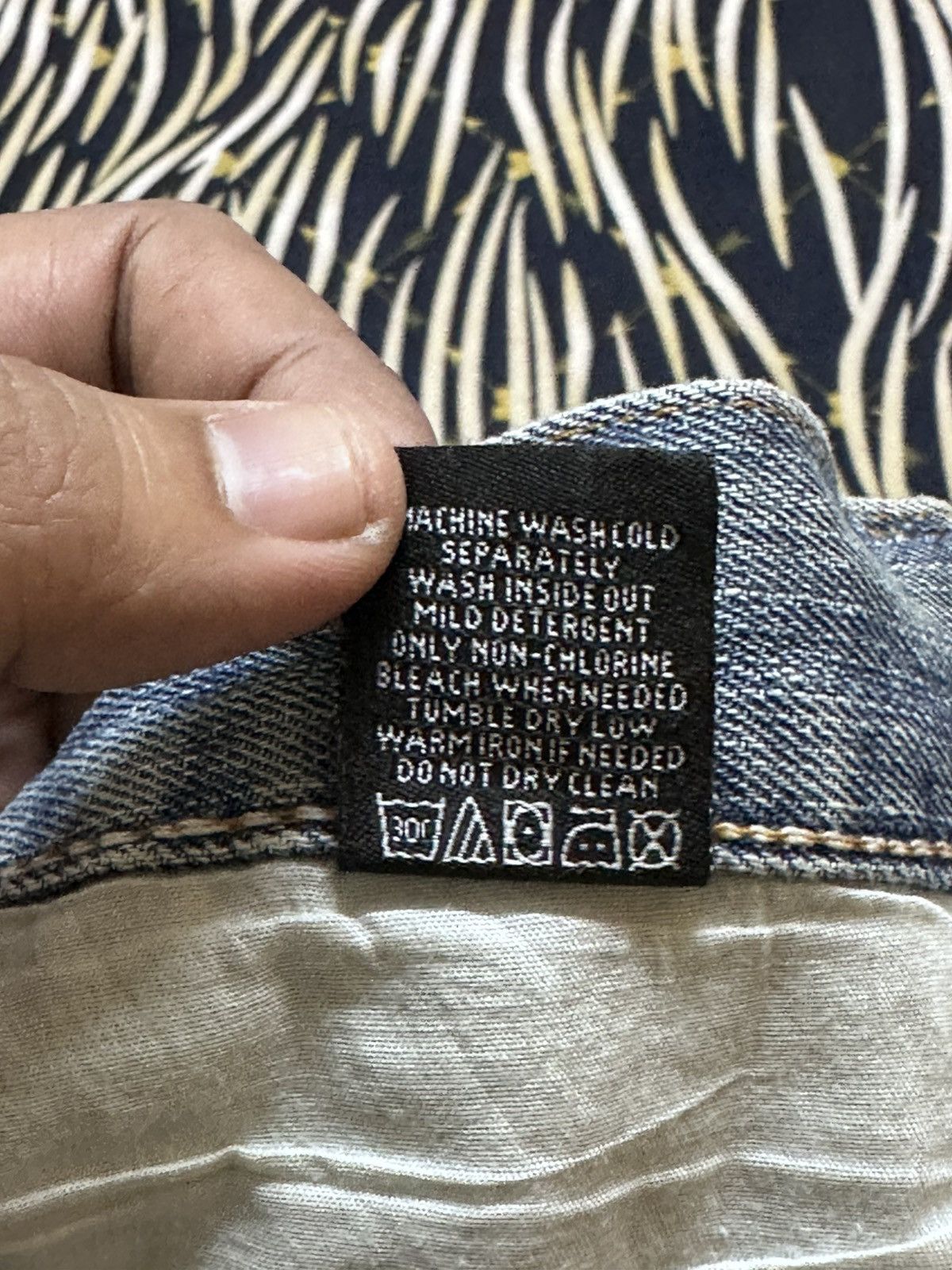 Akademiks Vintage Akademiks Baggy Skater Distressed Denim Size US 37 - 12 Thumbnail