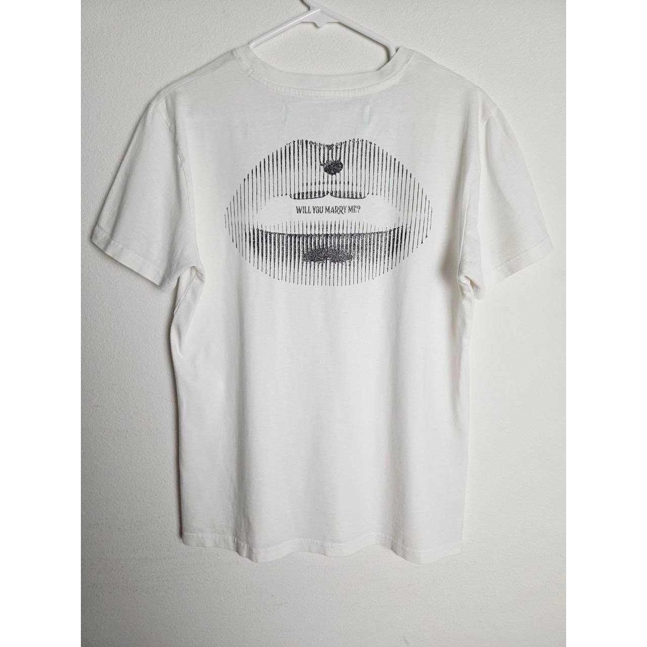 Off-White Off White c/o Virgil Abloh Will You Marry Me Tee Size M Size US M / EU 48-50 / 2 - 2 Thumbnail