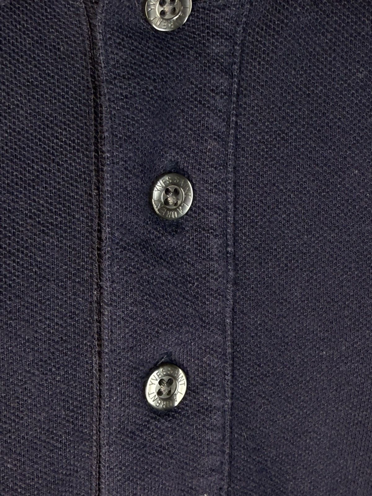 Yves Saint Laurent YSL Polo Shirt Navy YSL T-shirt YSL Shirt Size US XXL / EU 58 / 5 - 4 Thumbnail