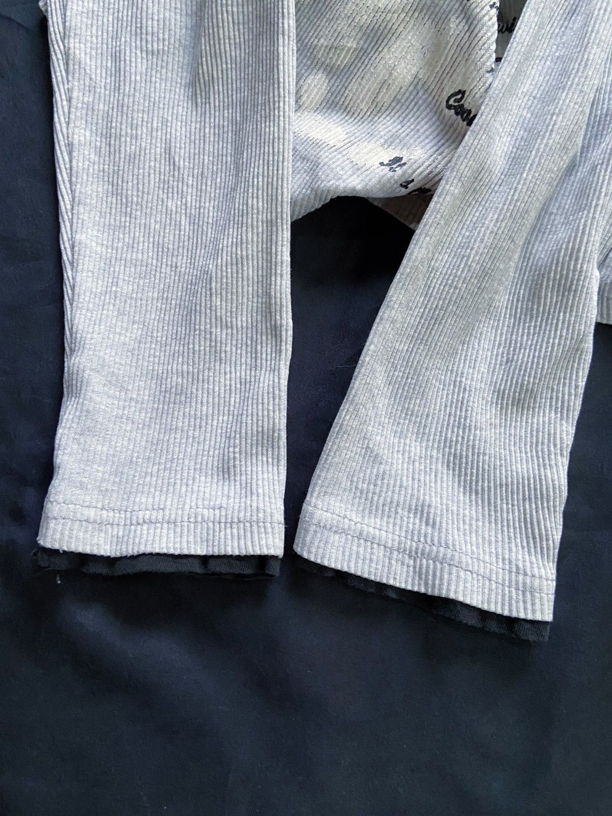Japanese Brand DOUBLE LAYER INTERFLOW POEM LONG SLEEVE Size US M / EU 48-50 / 2 - 7 Thumbnail