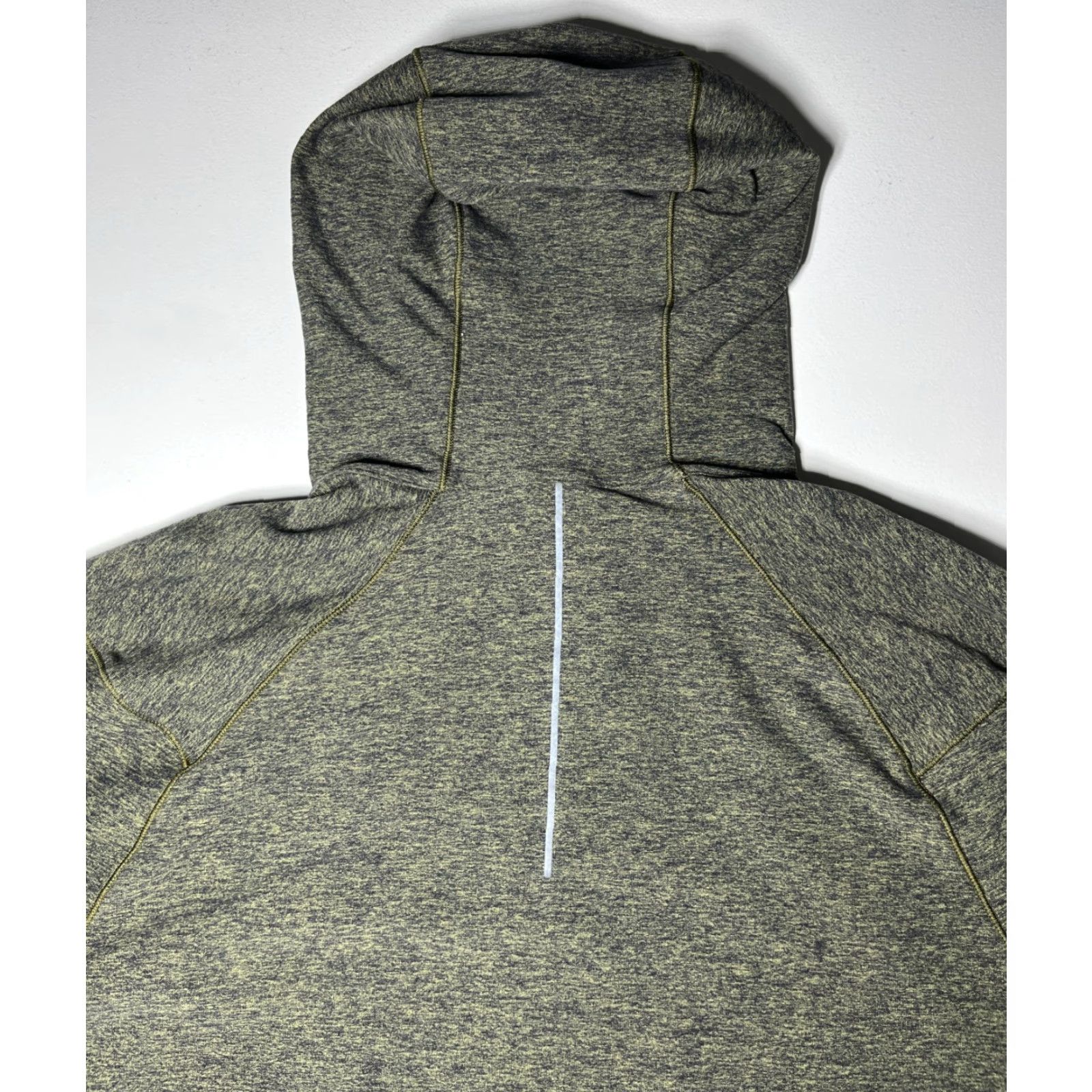 Lululemon Men's Lululemon Surge Warm Full Zip Hoodie LM4669S Heathered Green Sz L Hoodie Mens Full Zip Surge Warm Heathered Green Lululemon LM4669S Size US L / EU 52-54 / 3 - 6 Thumbnail