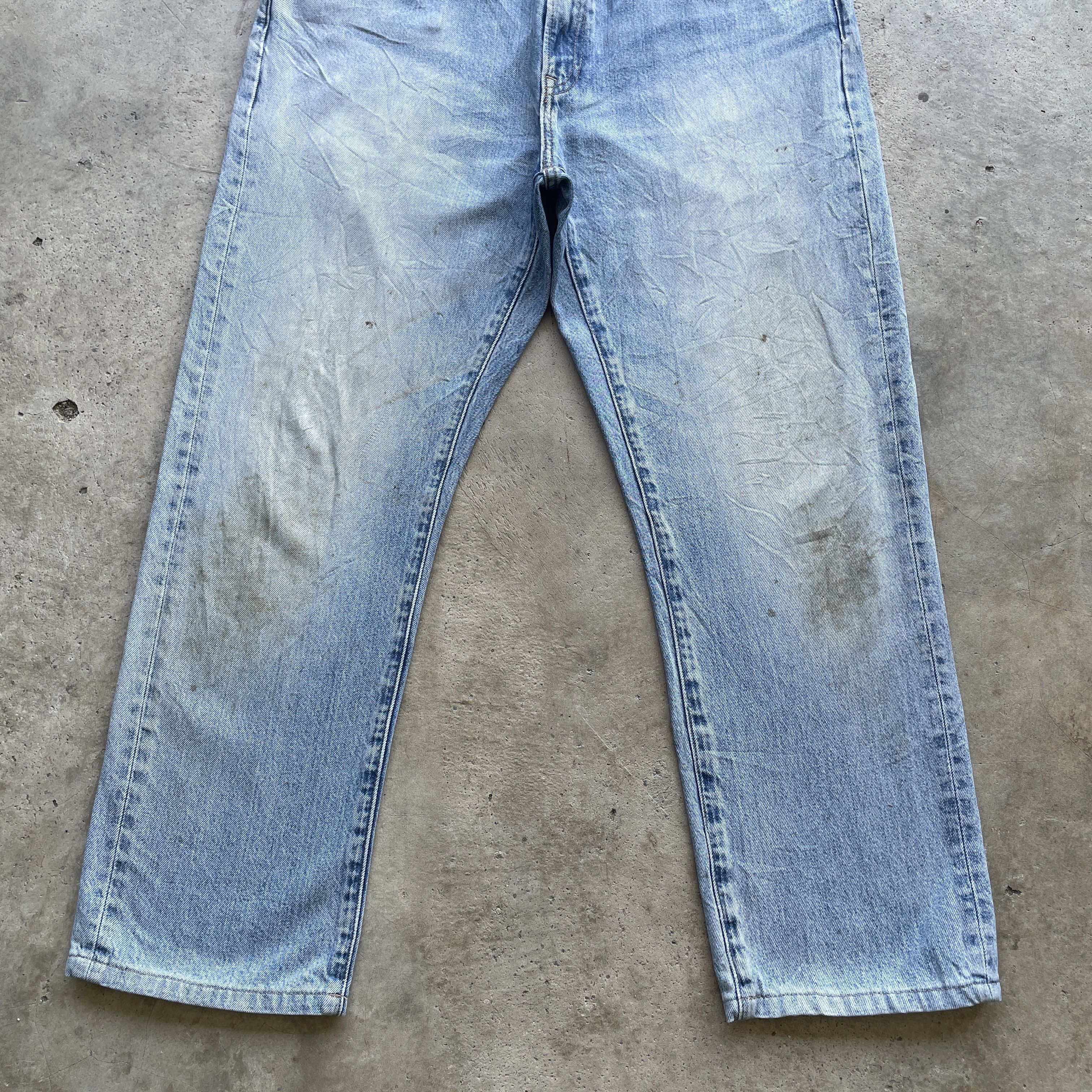 Japanese Brand VINTAGE JAPANESE WASH JEANS FADED DENIM PANTS W36x27 Size US 36 / EU 52 - 4 Thumbnail
