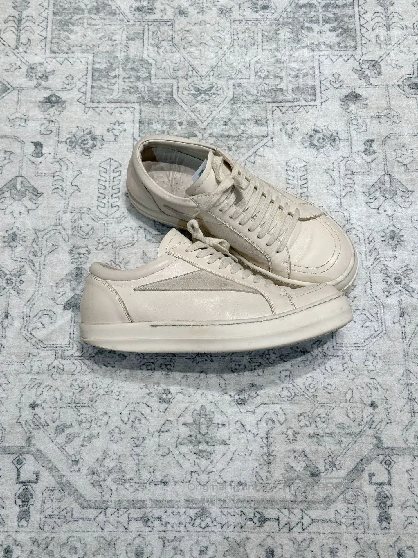 Rick Owens Rick Owens Low-Top White Shoes. Size US 8 / EU 41 - 5 Thumbnail