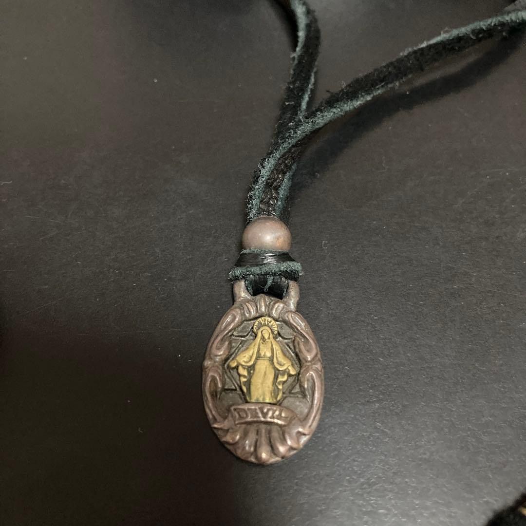 Other MAD x SAHRIVER virgin mary silver brass Necklace Size ONE SIZE - 4 Thumbnail