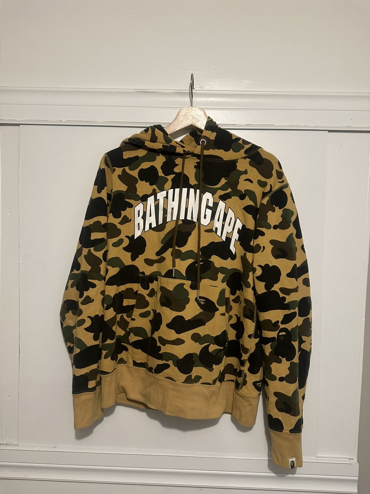 Bape camo hoodle