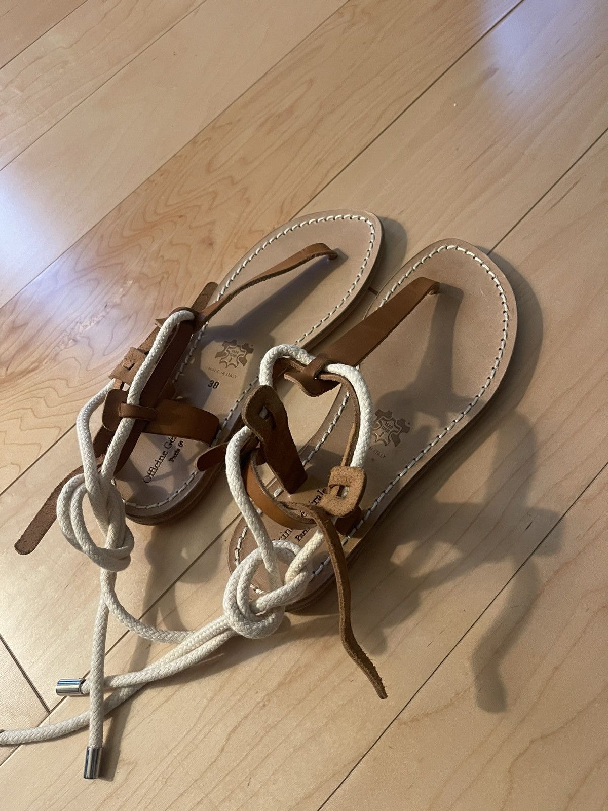Officine Generale Officine Generale women’s gladiators sandals new 38 Italy Size US 8 / IT 38 - 7 Thumbnail