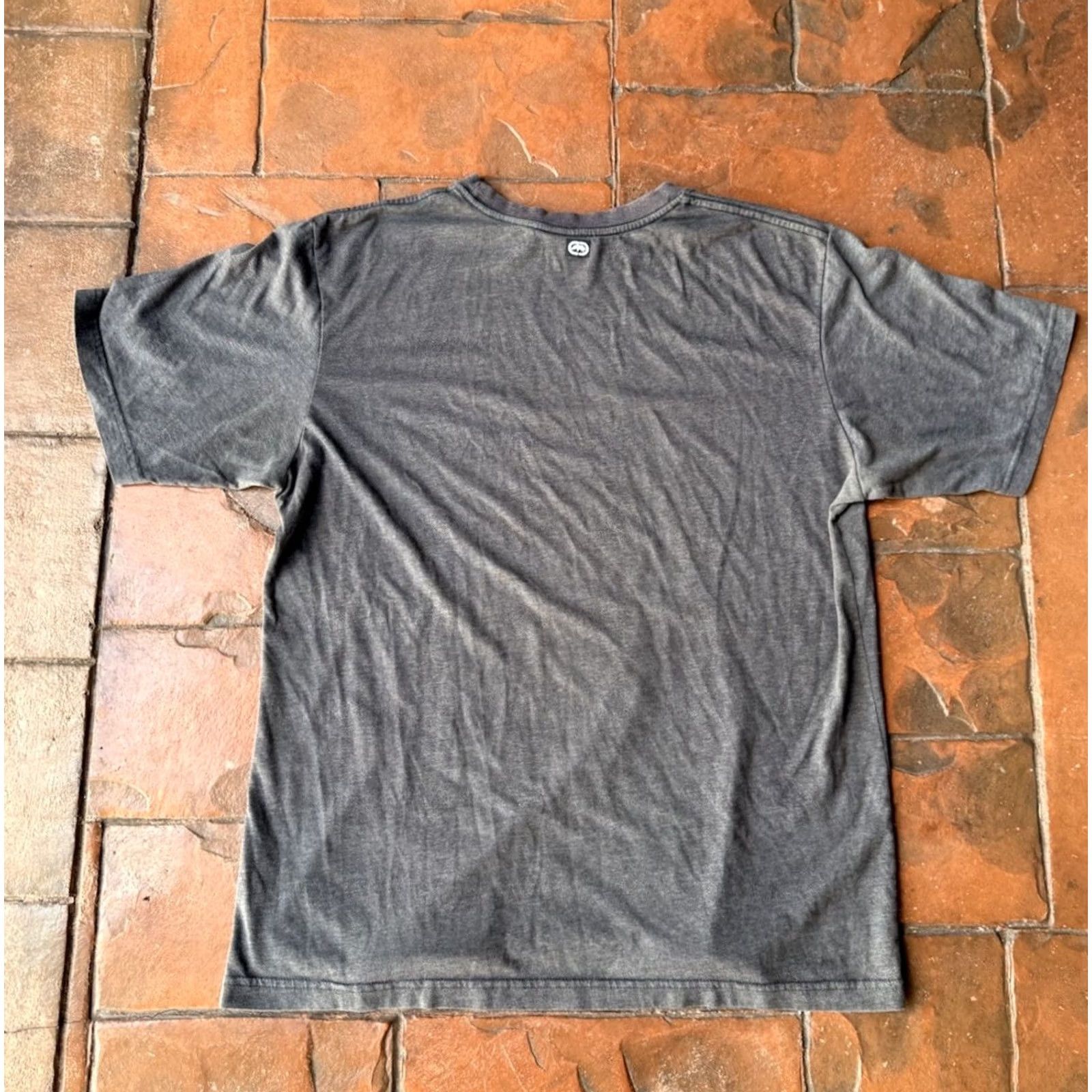 Ecko Unltd. VINTAGE Ecko UNLTD Graffiti AOP T-Shirt XL Brown Mens Short Sleeve Crew Neck Graphic Print 90s Grunge Punk Rock Halloween Halloween? Size US XL / EU 56 / 4 - 3 Thumbnail