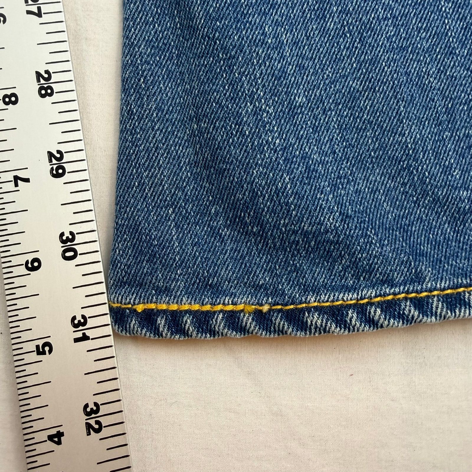 Levi's Y2K Levi's Type 1 Tough Boot Distressed Bootcut Jeans Size 8 Size 30" / US 8 / IT 44 - 8 Thumbnail