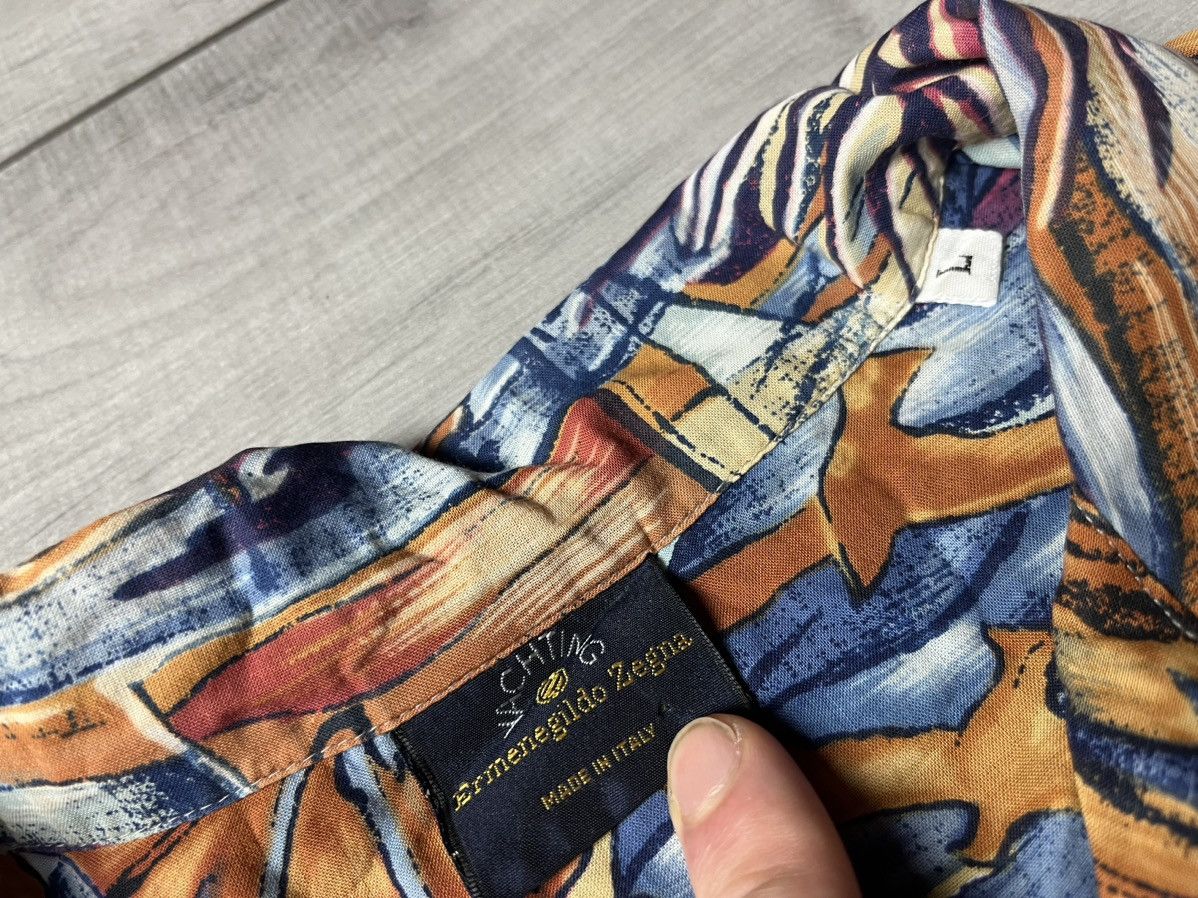 Ermenegildo Zegna Ermenegildo zegna shirt short sleeve Hawaii size Large Size US L / EU 52-54 / 3 - 5 Thumbnail
