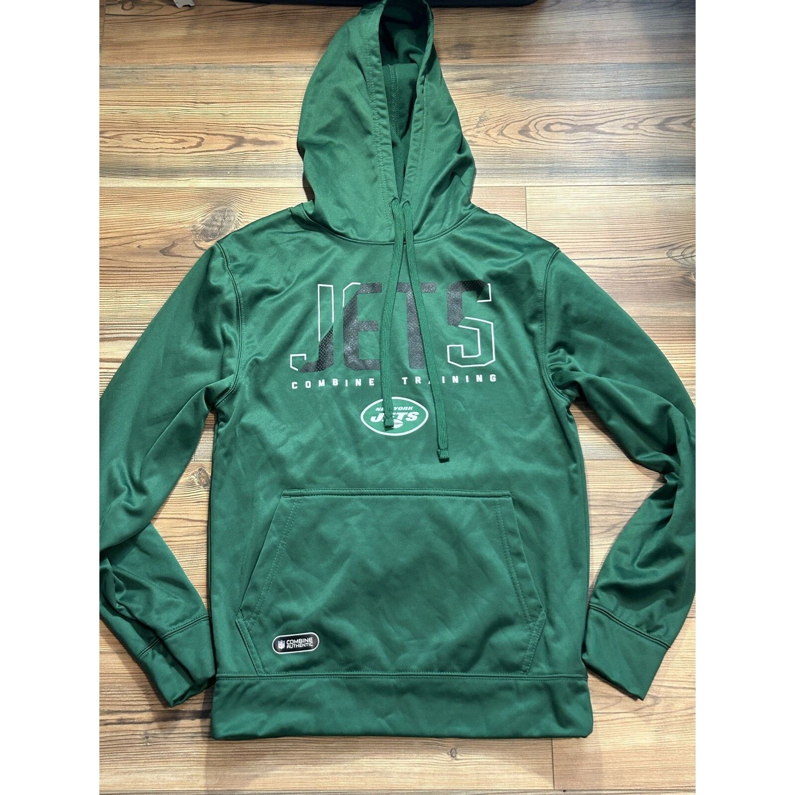 NFL New York Jets Combine Authentic NFL Team Green Hoodie Small Size US XS / EU 42 / 0 - 1 Thumbnail