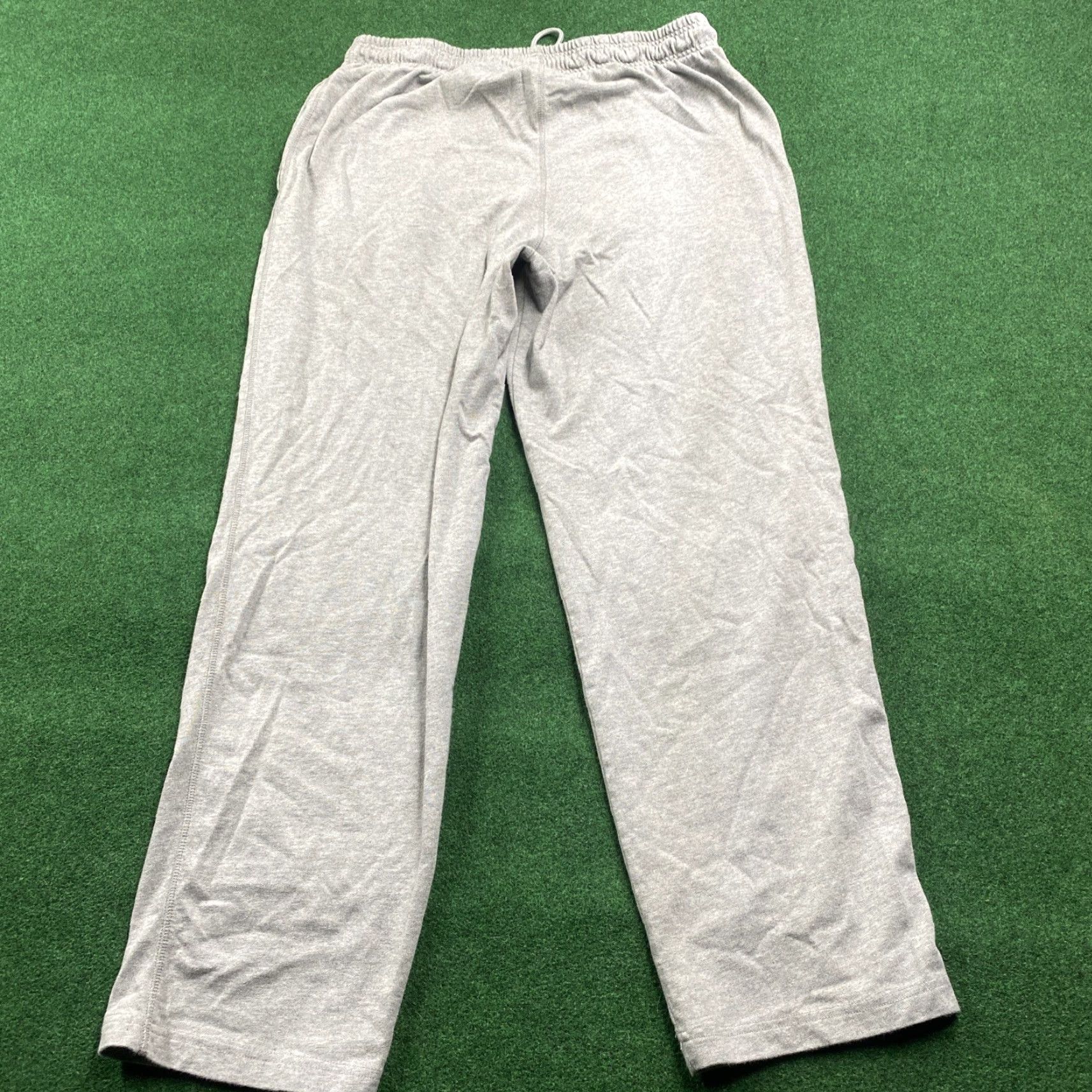 Nike VINTAGE Nike Sweatpants Mens L Gray Y2K Baggy Track Pants Joggers FITS 32x30 Pants Nike Mens Gray 90s Western Classic American USA Baggy Size US 33 - 7 Thumbnail