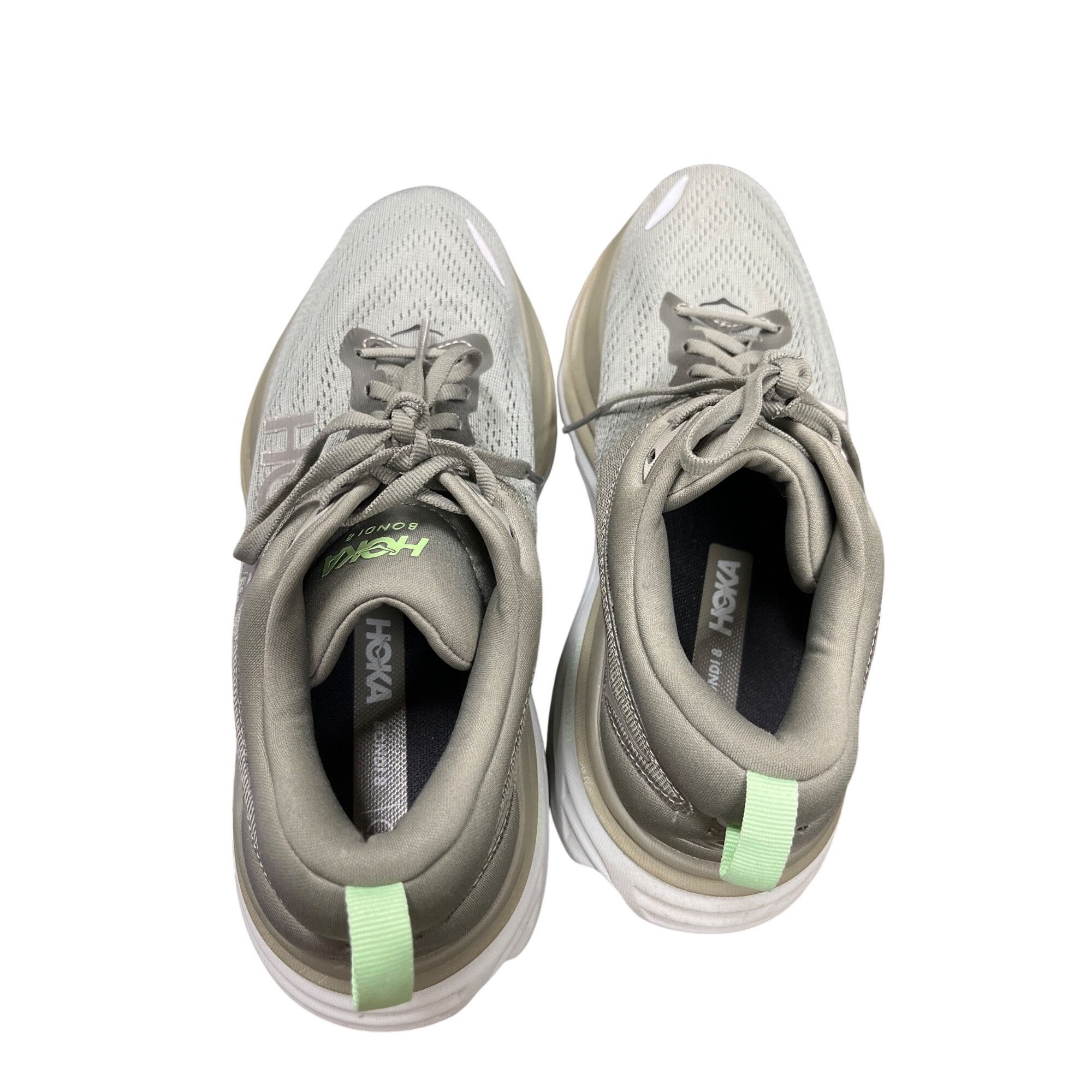 Hoka Hoka Bondi 8 wms gray green casual athletic running sneakers Size US 9 / IT 39 - 13 Thumbnail