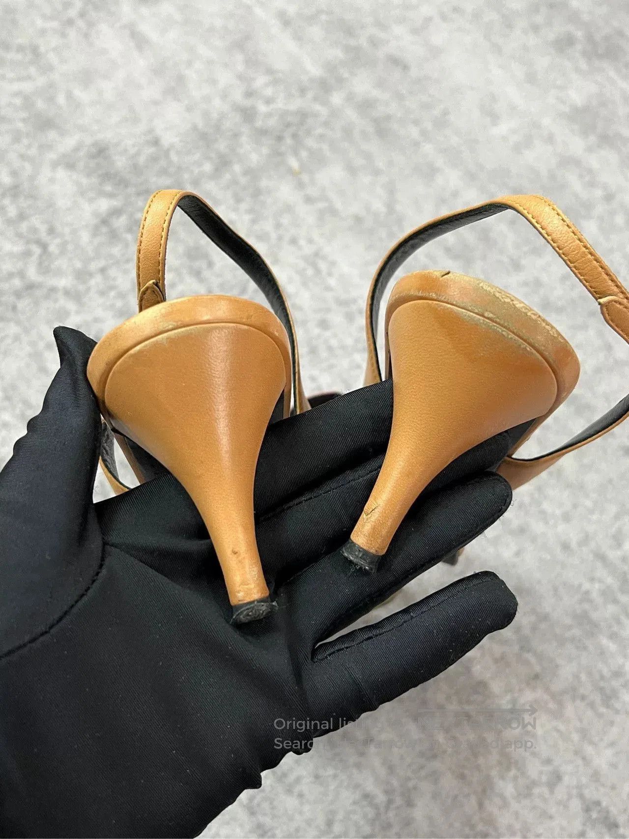 Hermes Hermes Peep-Toe High Heels. Size US 5.5 / IT 35.5 - 4 Thumbnail