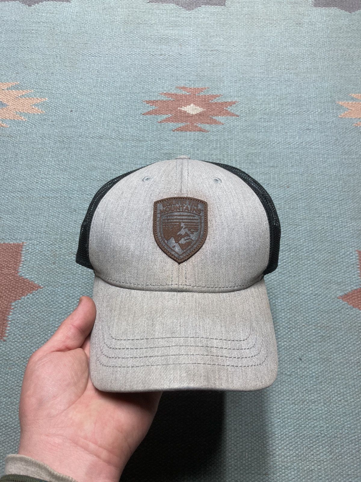Kuhl Kuhl trucker hat outdoor hiking SnapBack born the mountains Size ONE SIZE - 2 Thumbnail
