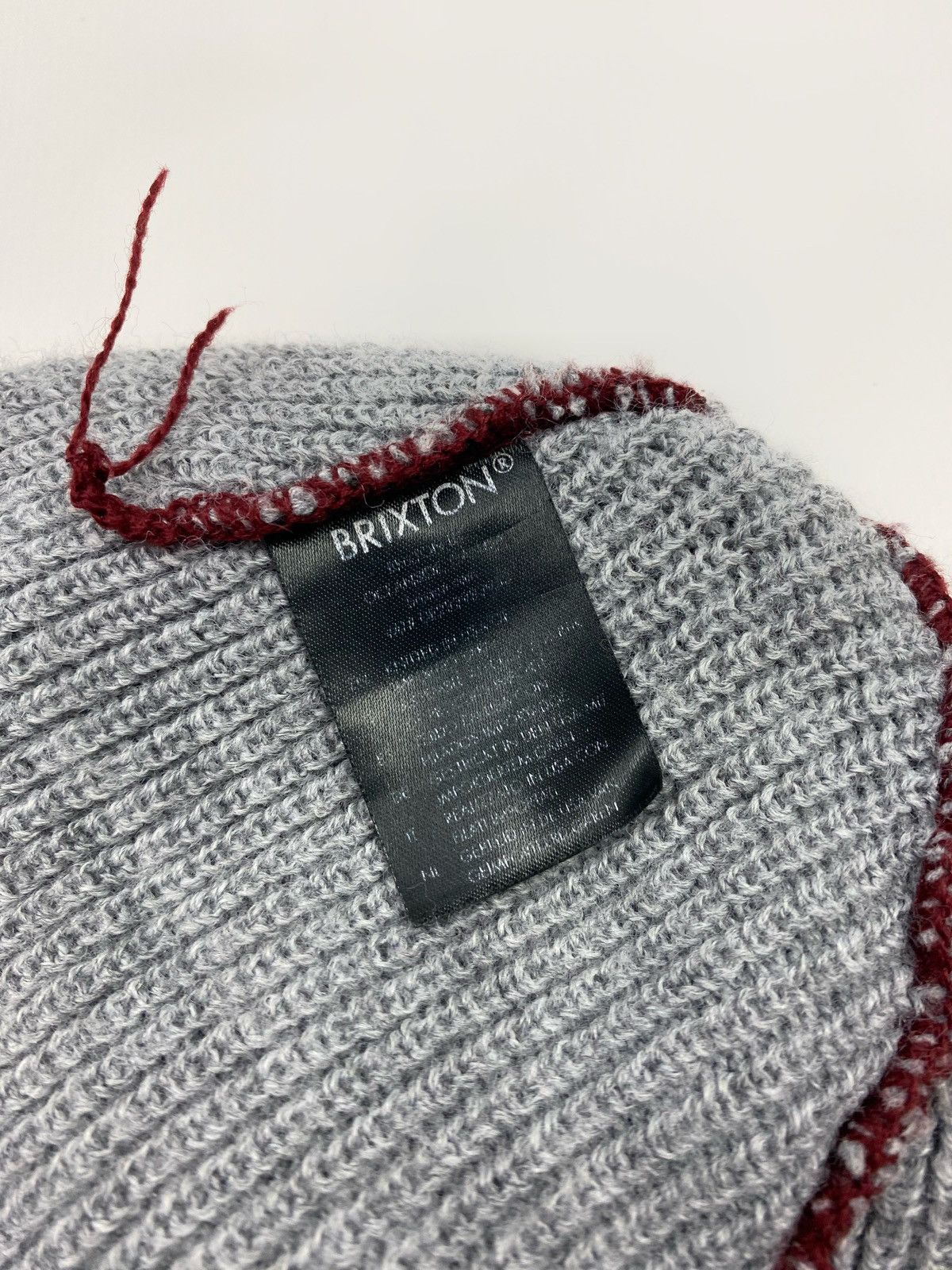 Brixton Brixton Heist Light Heather Grey Cuff Beanie Size ONE SIZE - 8 Thumbnail