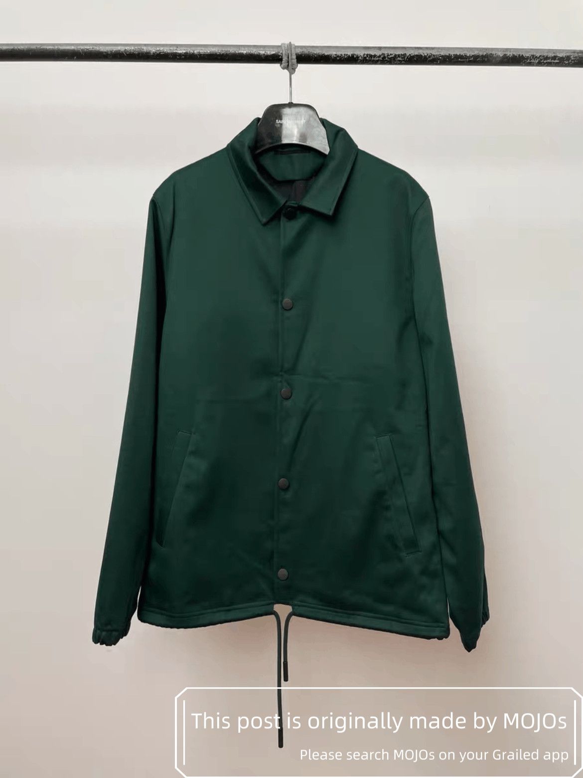 Acne Studios Sz 50 Acne Studios College Green Coach Jacket Size US M / EU 48-50 / 2 - 1 Thumbnail