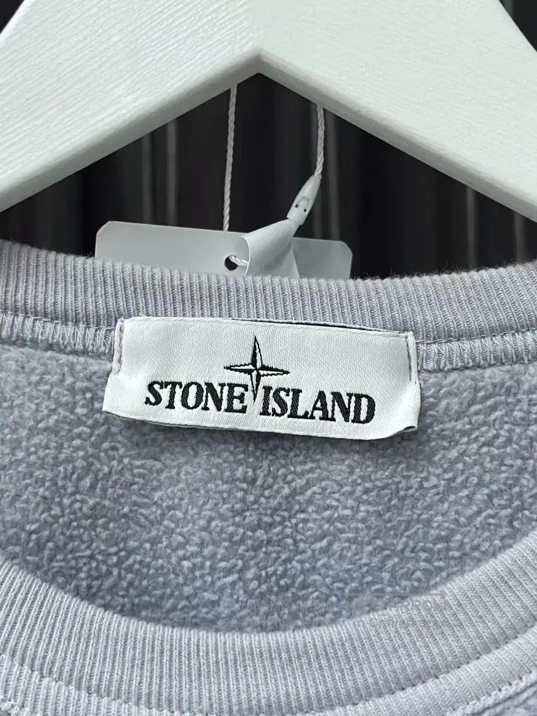 Stone Island Stone Island Haze Blue Teddy Sweatshirt. Size US M / EU 48-50 / 2 - 6 Thumbnail