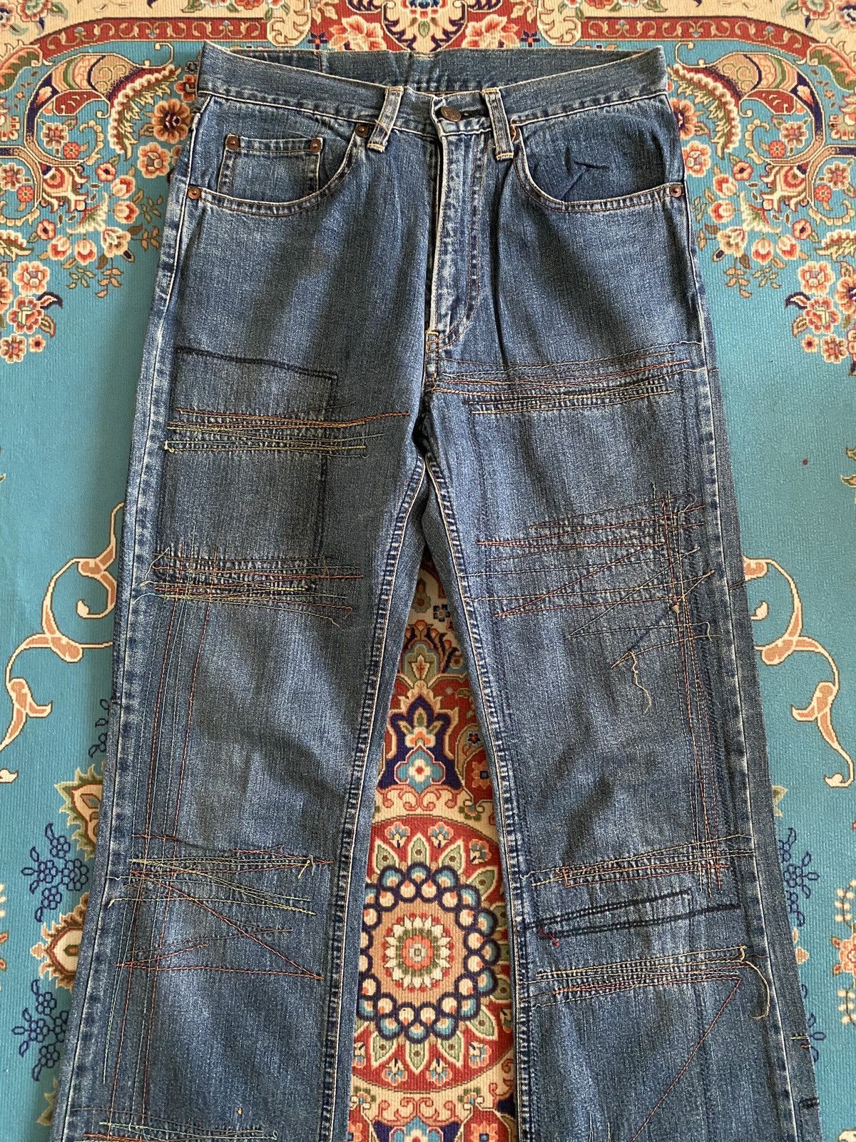 Hysteric Glamour × Japanese Brand Flare Hysteric Glamour Jeans Size US 28 / EU 44 - 4 Thumbnail