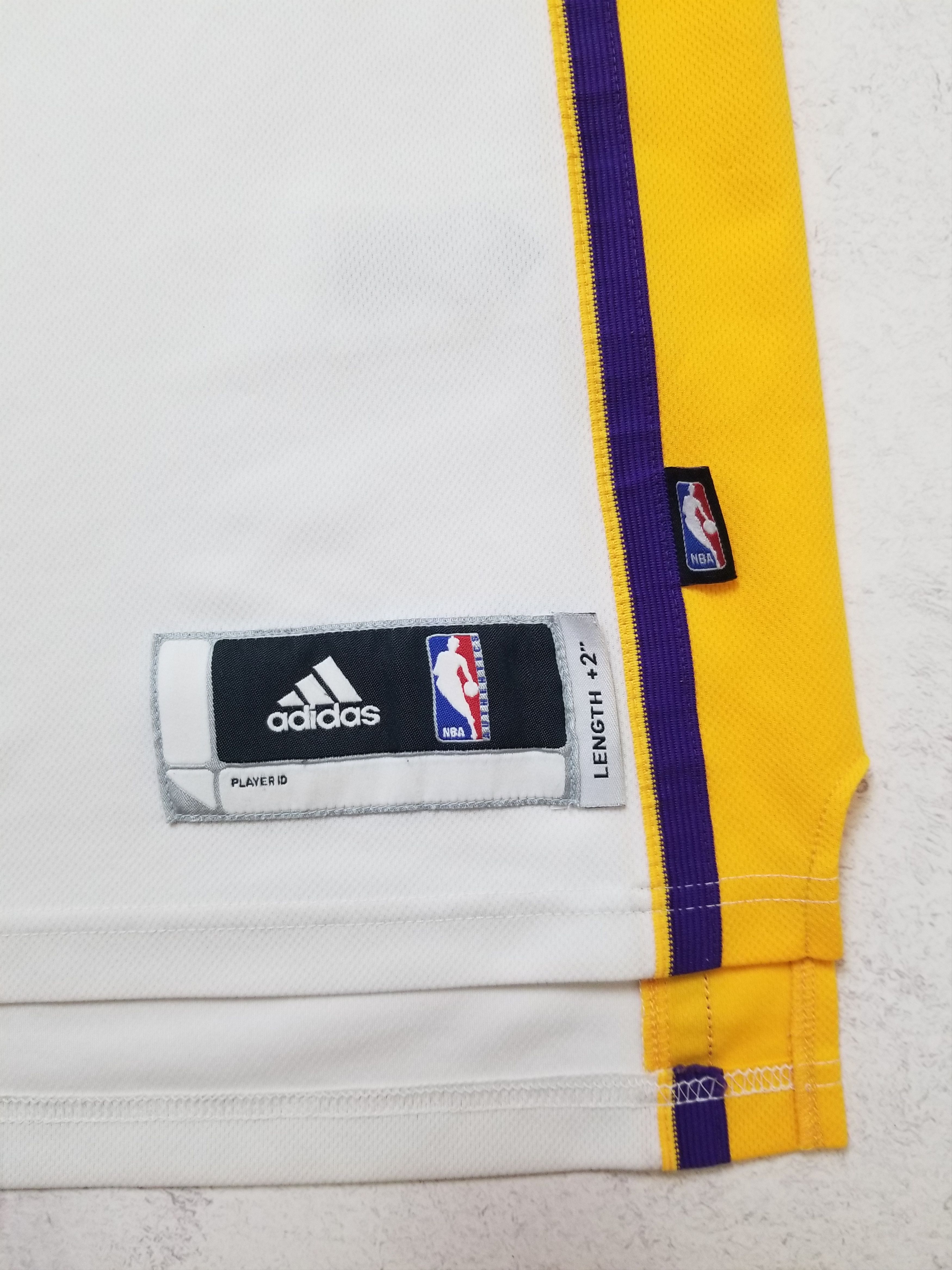 Adidas Dwight Howard Los Angeles Lakers Sewn Swingman Jersey Size US XXL / EU 58 / 5 - 19 Thumbnail