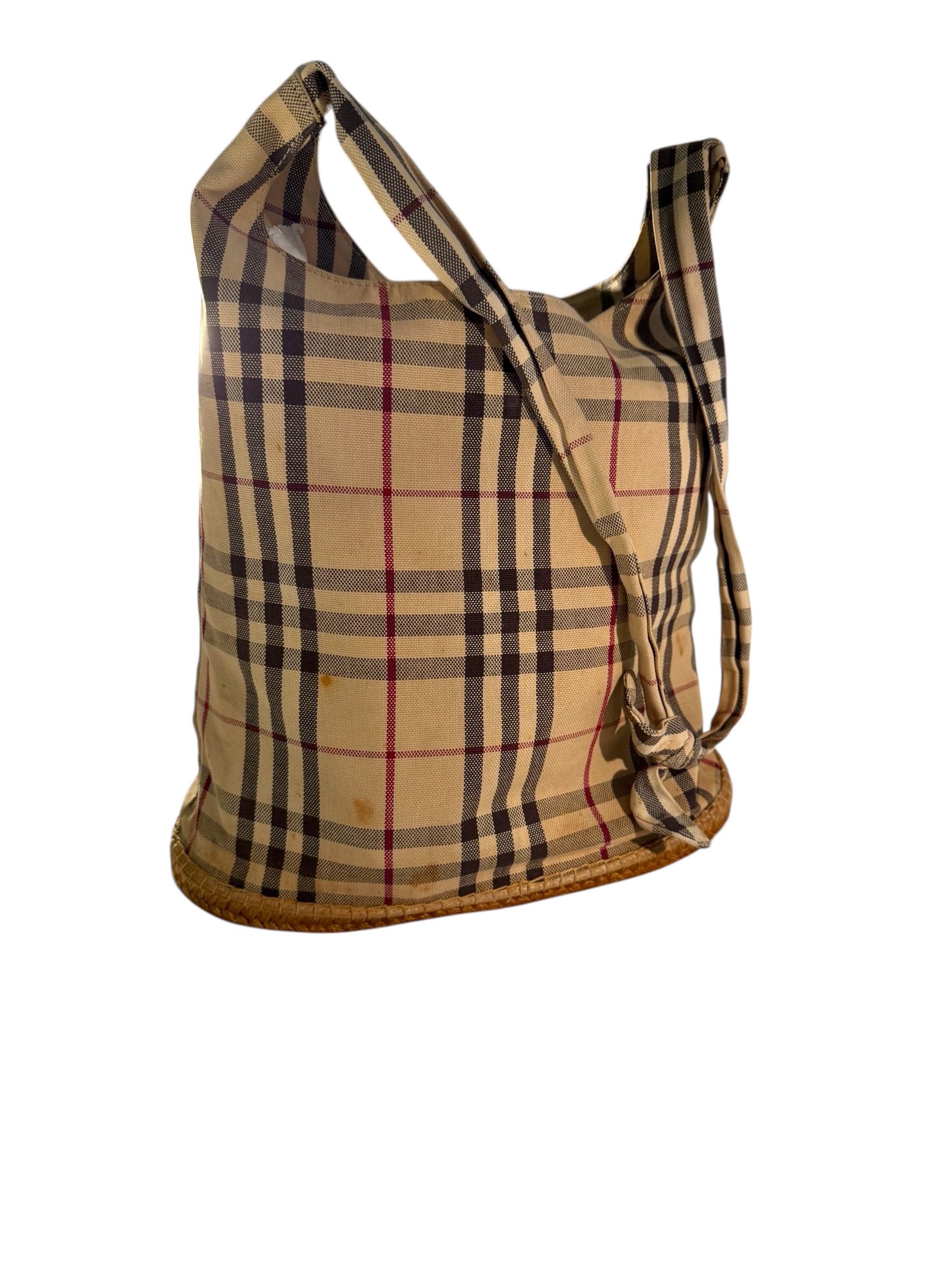 Burberry Vintage Burberry Lola Bucket Cloth Handbag Size ONE SIZE - 1 Thumbnail