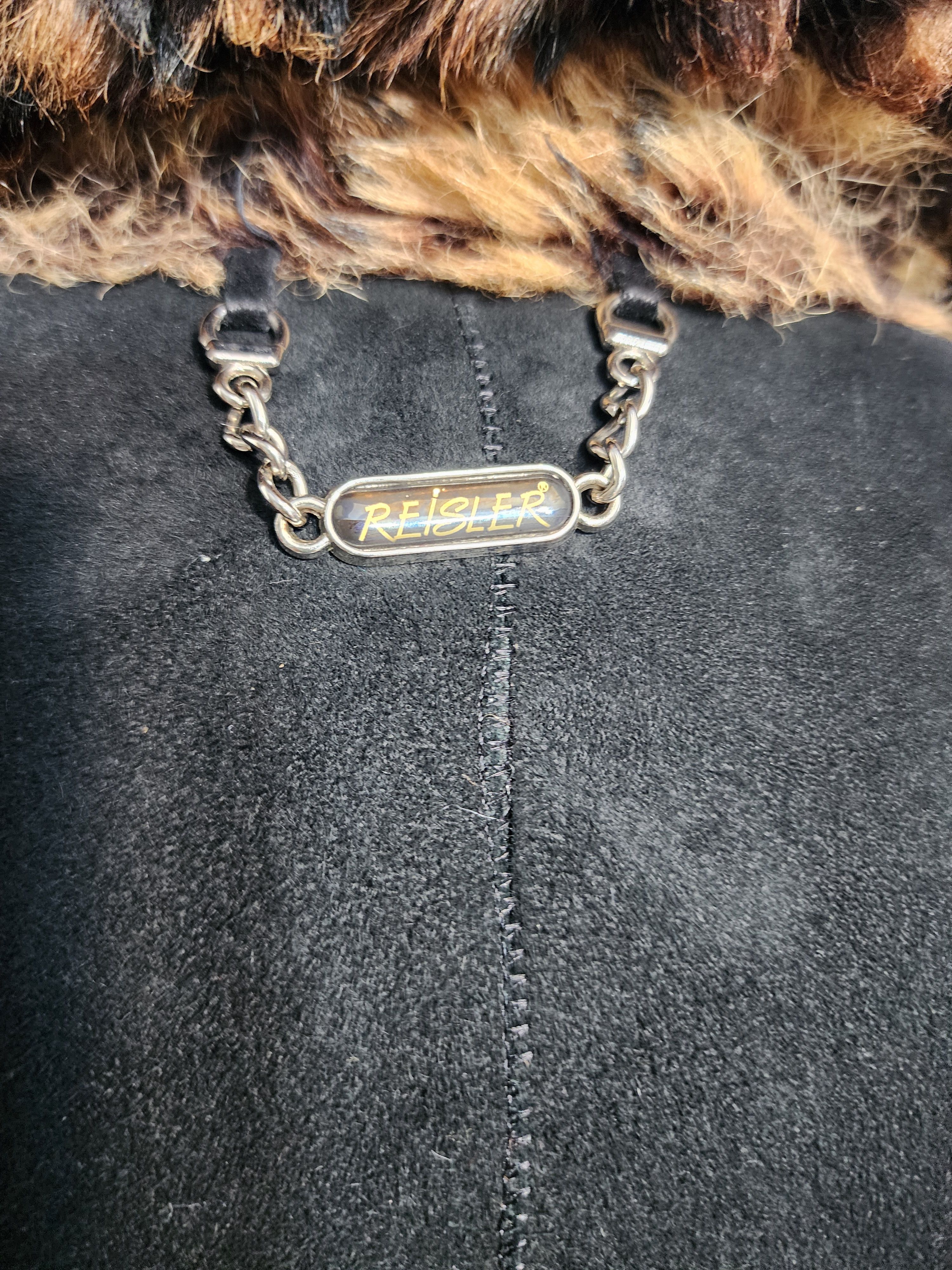 Designer Brown Women's Sheepskin Coat Size L / US 10 / IT 46 - 8 Thumbnail
