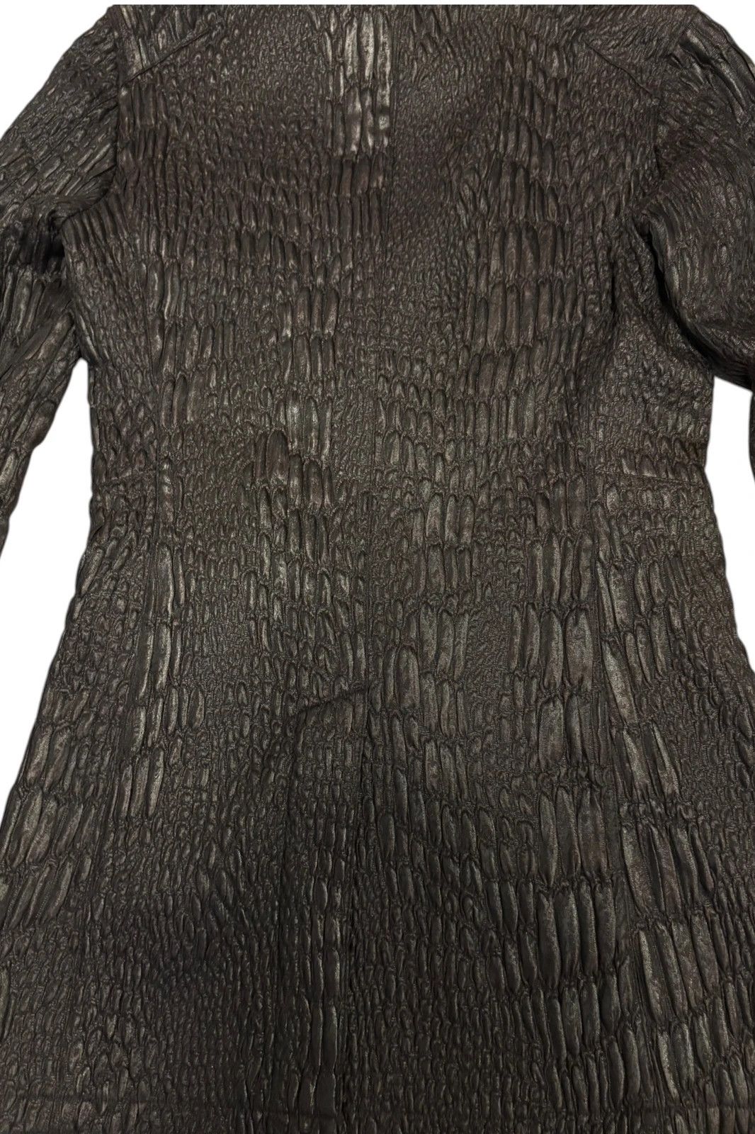 Tornado Mart Tornado Mart alligator textured vampire light overcoat Size US M / EU 48-50 / 2 - 5 Thumbnail