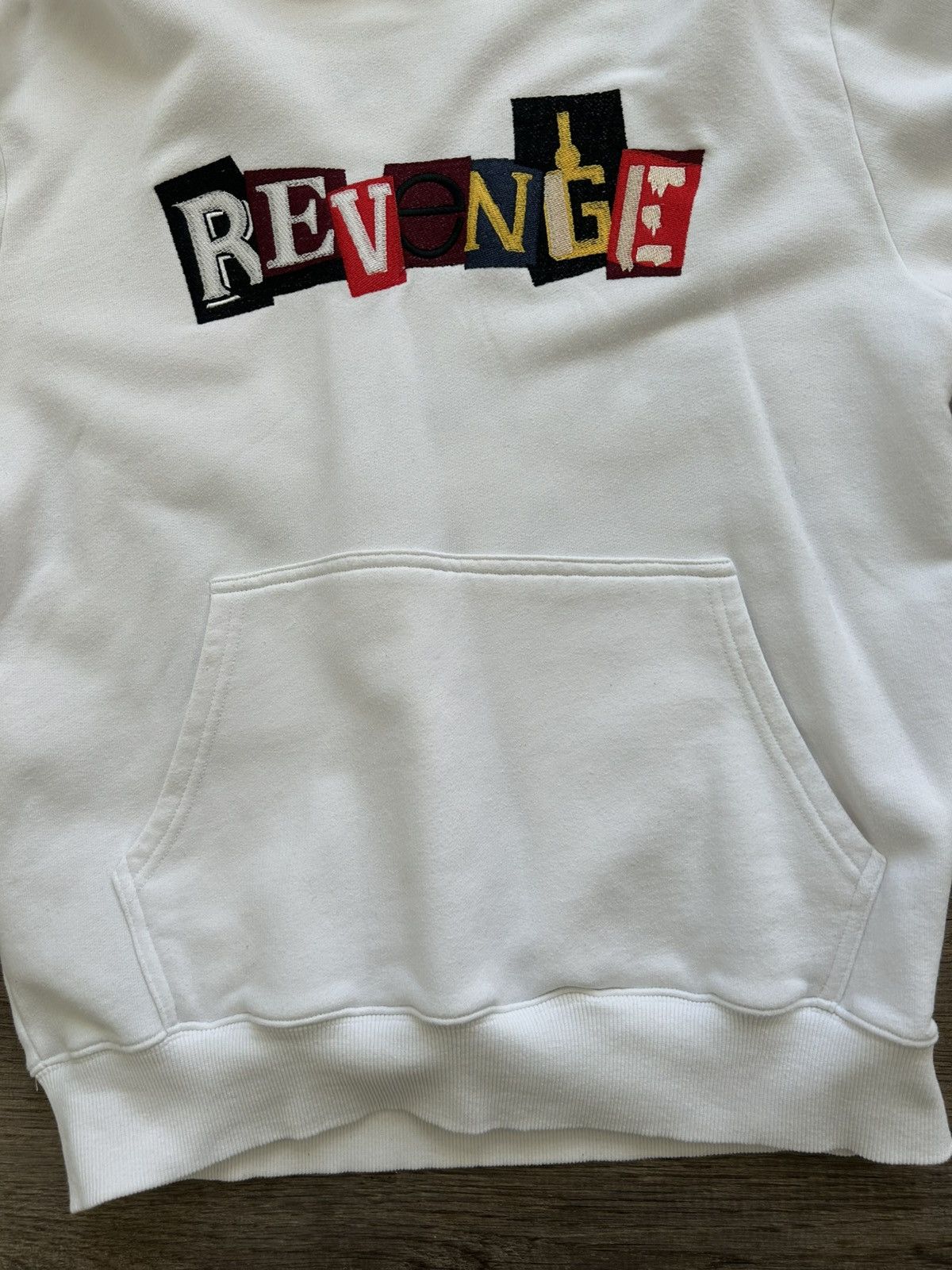 Revenge Revenge Ransom Note Hoodie White 1/100 Size US M / EU 48-50 / 2 - 5 Thumbnail