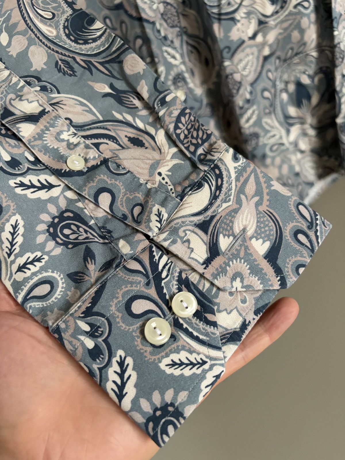Eton ETON Paisley Classic Casual Shirt Slim Size US M / EU 48-50 / 2 - 7 Thumbnail