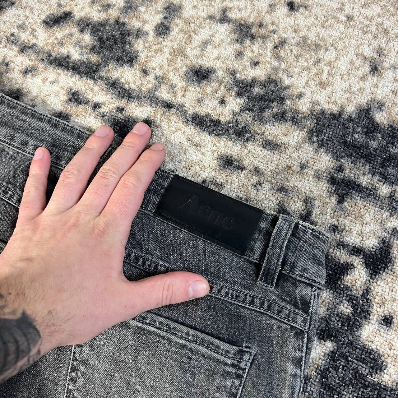 Acne Studios Acne Studios Luxury Skinny Fit Grey Denim Jeans Size US 28 / EU 44 - 8 Thumbnail