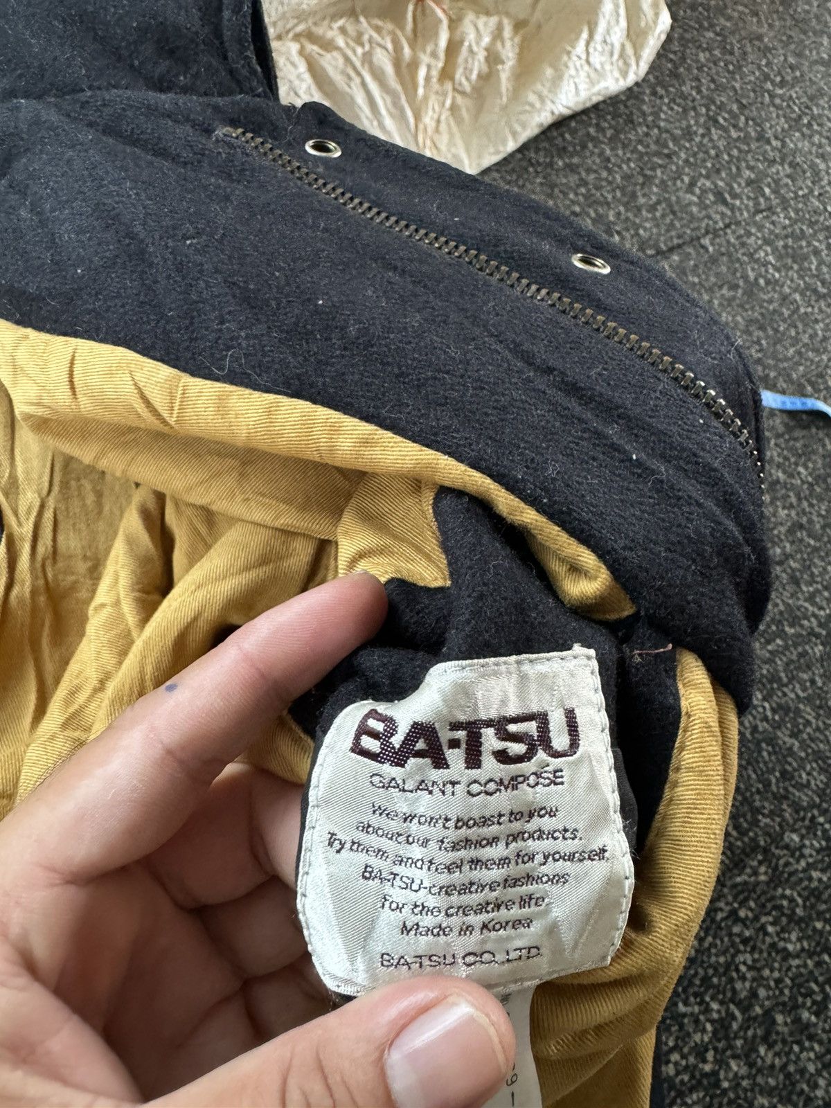 Japanese Brand Batsu Varsity Jacket Size US XL / EU 56 / 4 - 14 Thumbnail